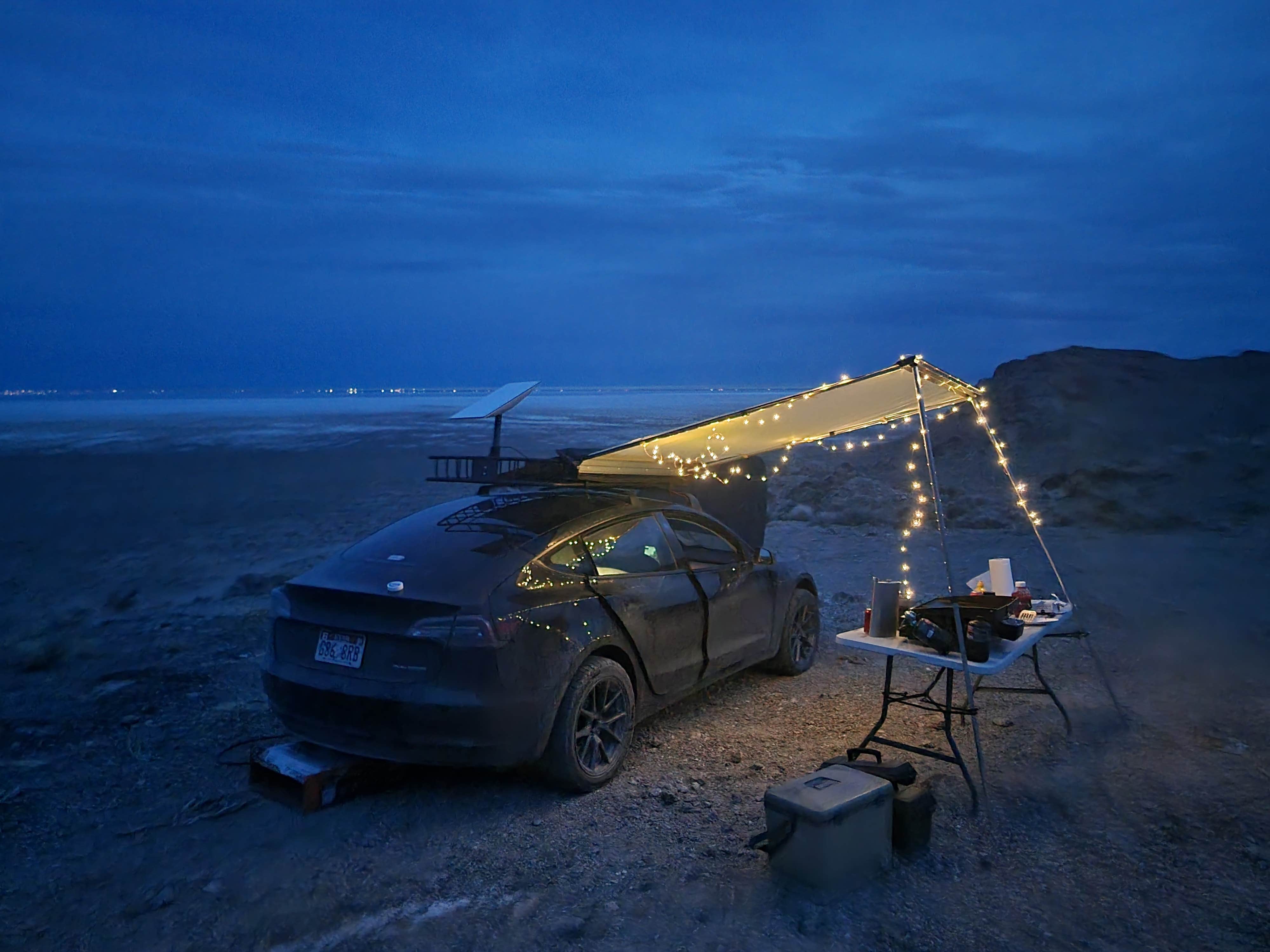 Brian's photo of a dispersed camping area at Cave Hill Dispersed Site near West Wendover, NV