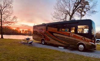 Melissa H.'s photo of rv camping at Crab Orchard Lake Campground near Cypress, IL