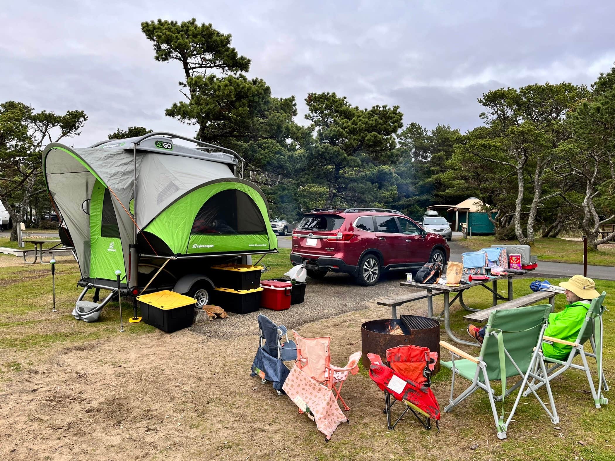 Joshua D.'s photo at South Beach State Park Campground near Newport, OR