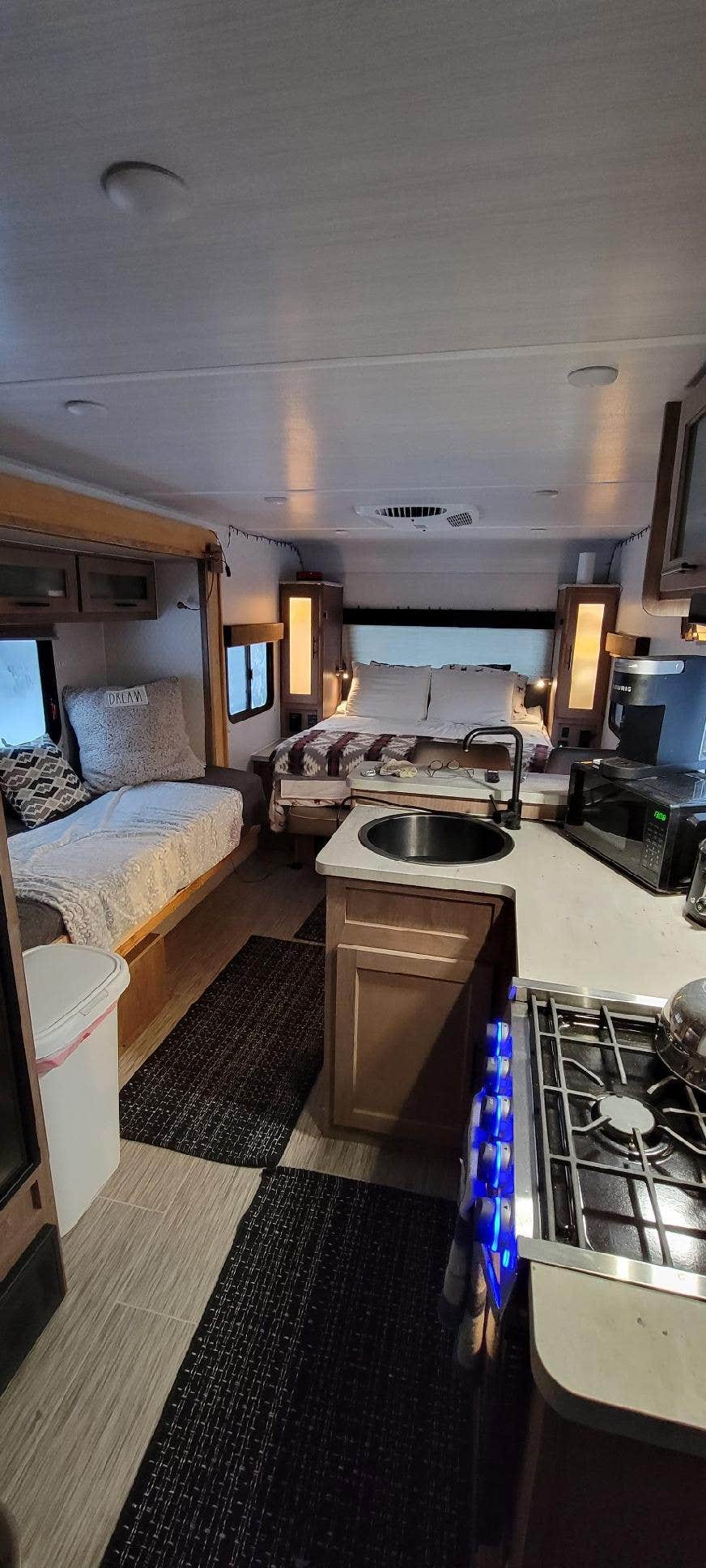 Carol W.'s photo of glamping accommodations at Nehalem River Waterfront near Hillsboro, OR