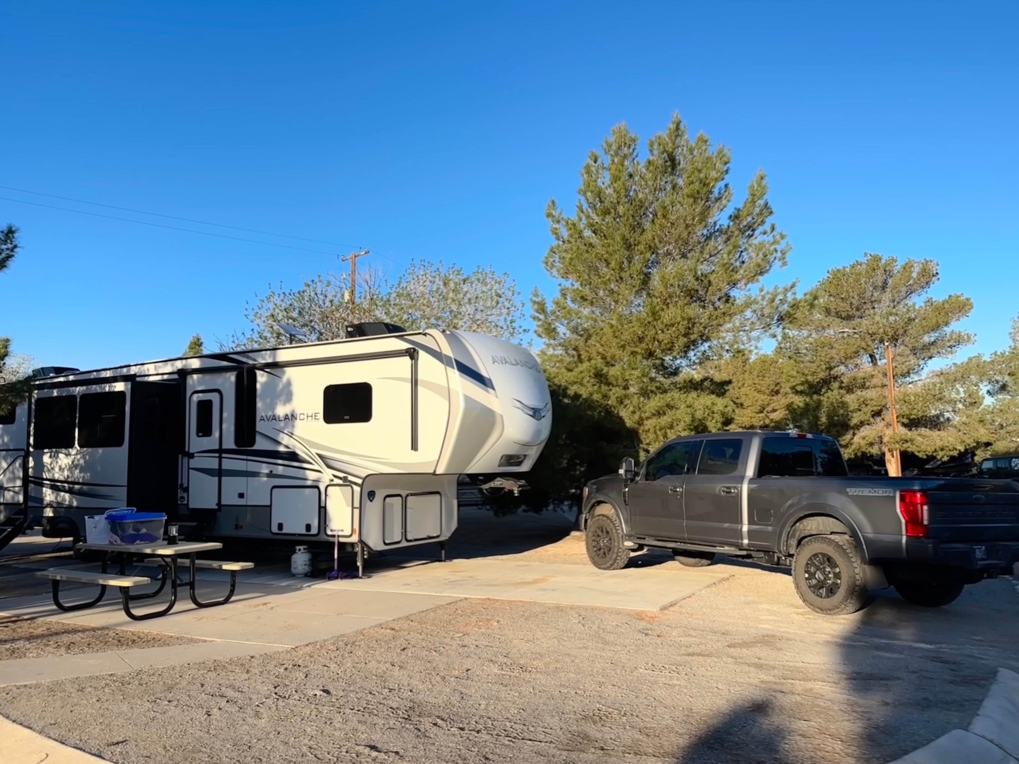 Brian C.'s photo of rv camping at Desert Eagle RV Park - Military Only near Henderson, NV