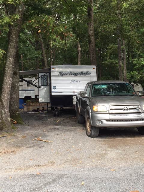 Camper-submitted photo at Holly Bluff Family Campground near Cedar Grove, NC