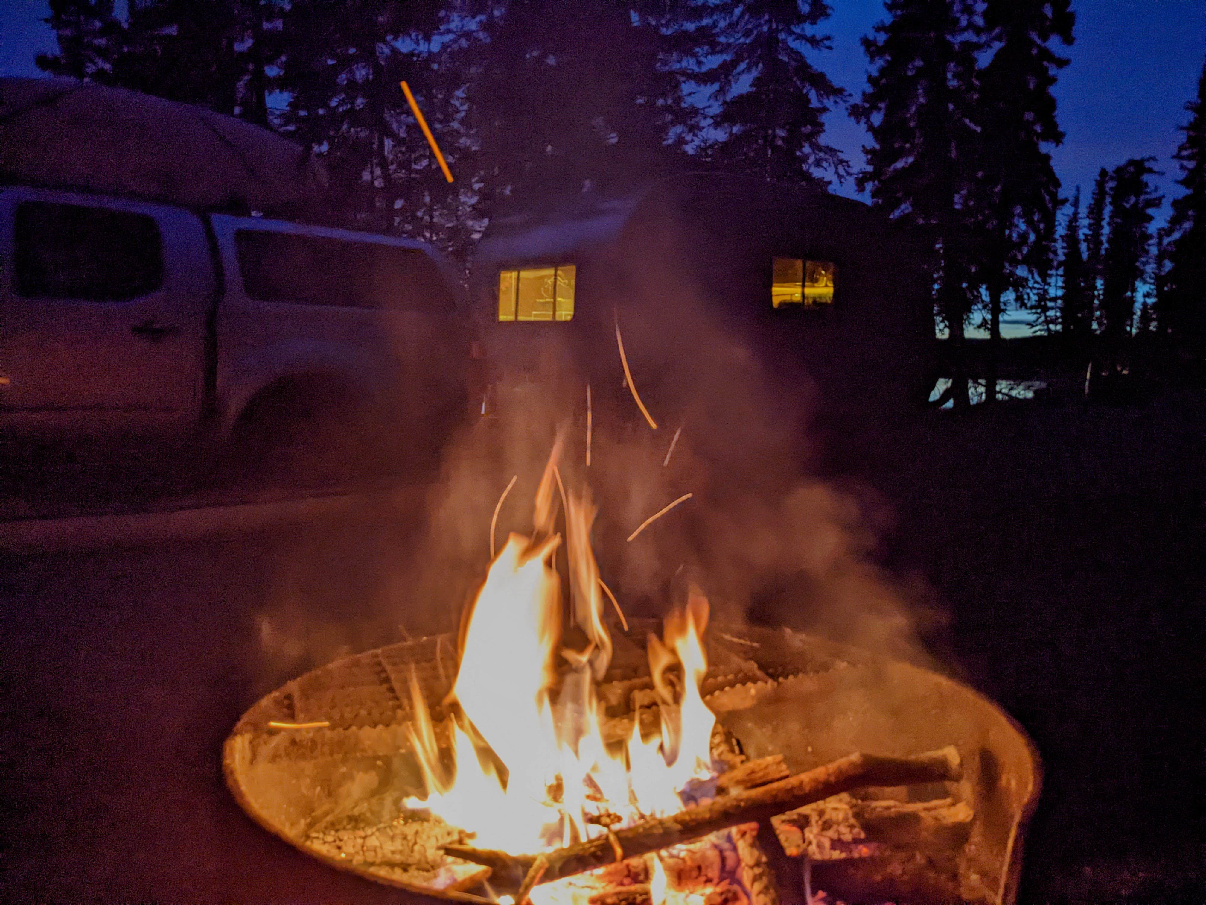 Camping near Sourdough Campground & Cafe: Lakeview Campground, Tanacross, Alaska