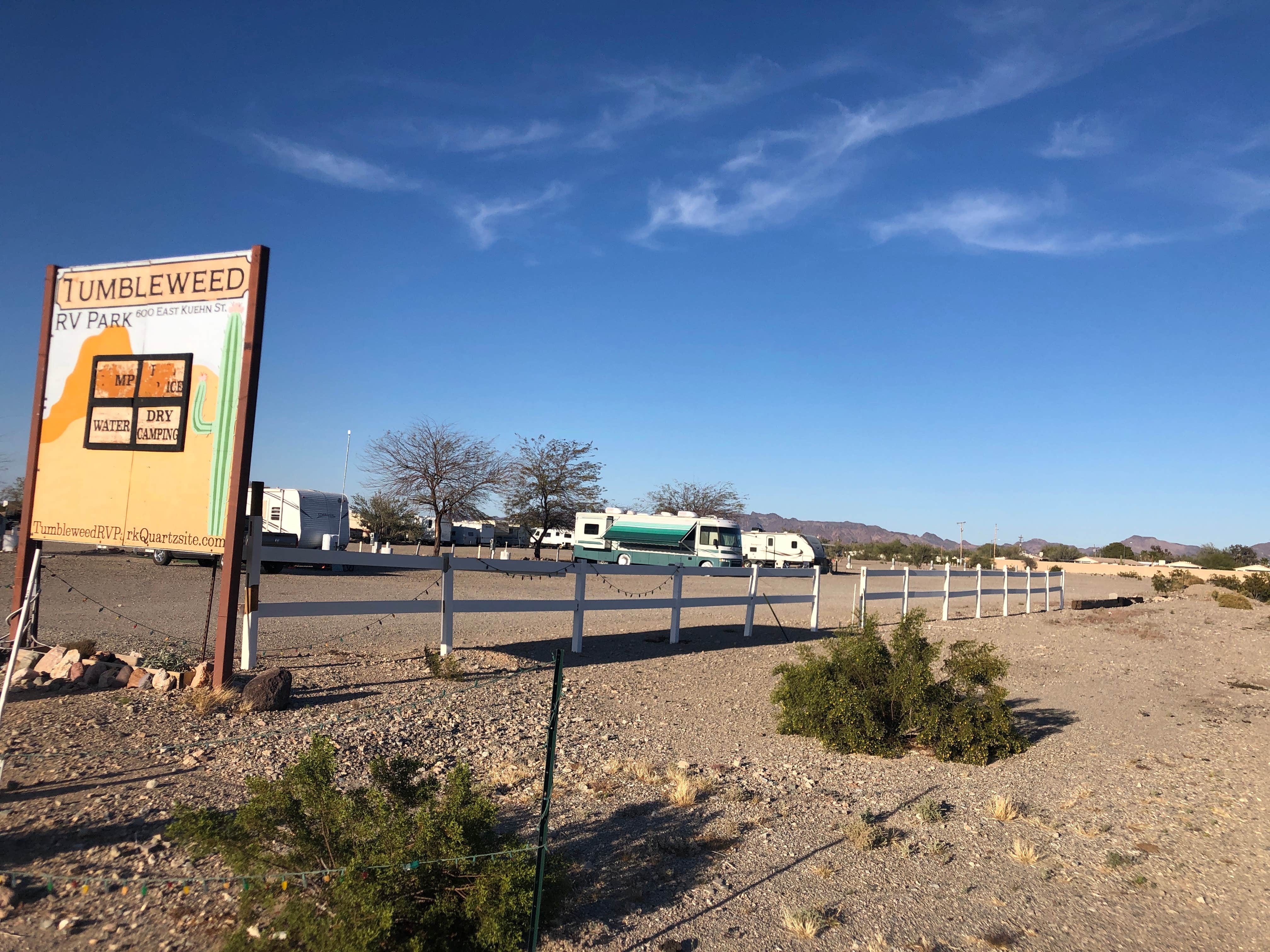 Camper submitted image from Tumbleweed RV Park - 4