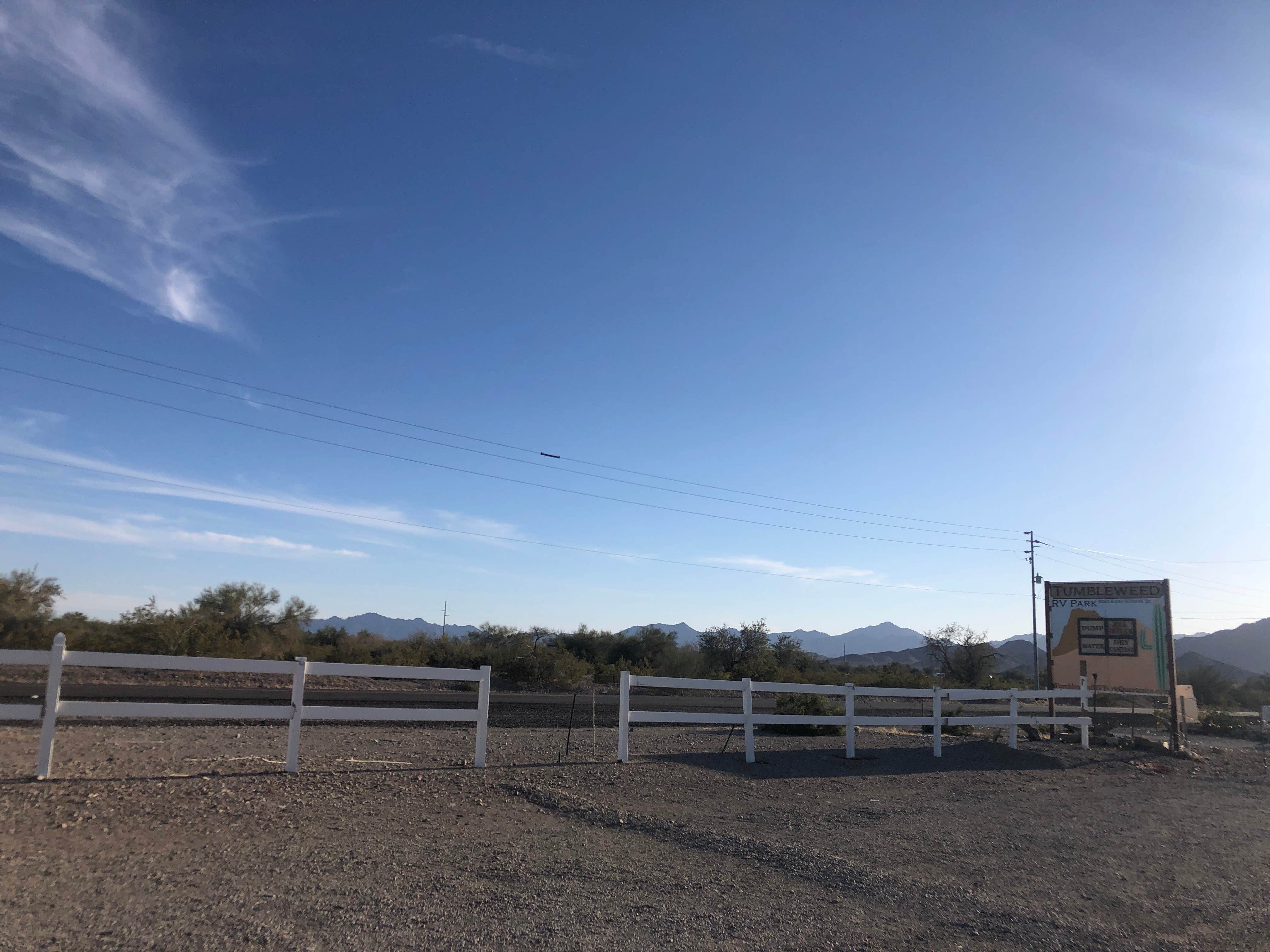 Camper submitted image from Tumbleweed RV Park - 2