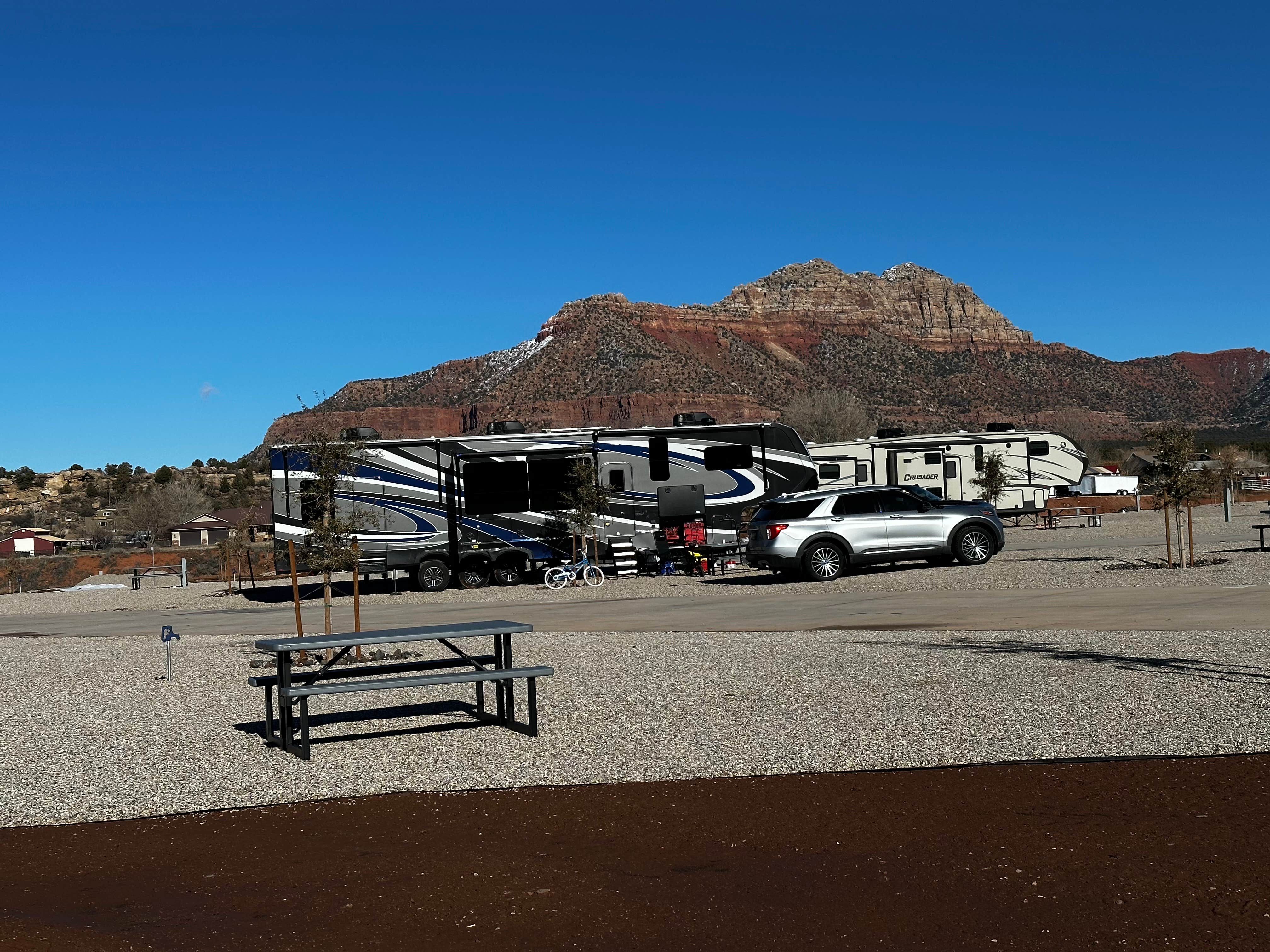 Rachel P.'s photo of rv camping at Range RV Campground near Ivins, UT