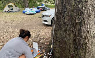 Perla P.'s photo at Zubers River Camp Cabins, RV slots near Concan, TX
