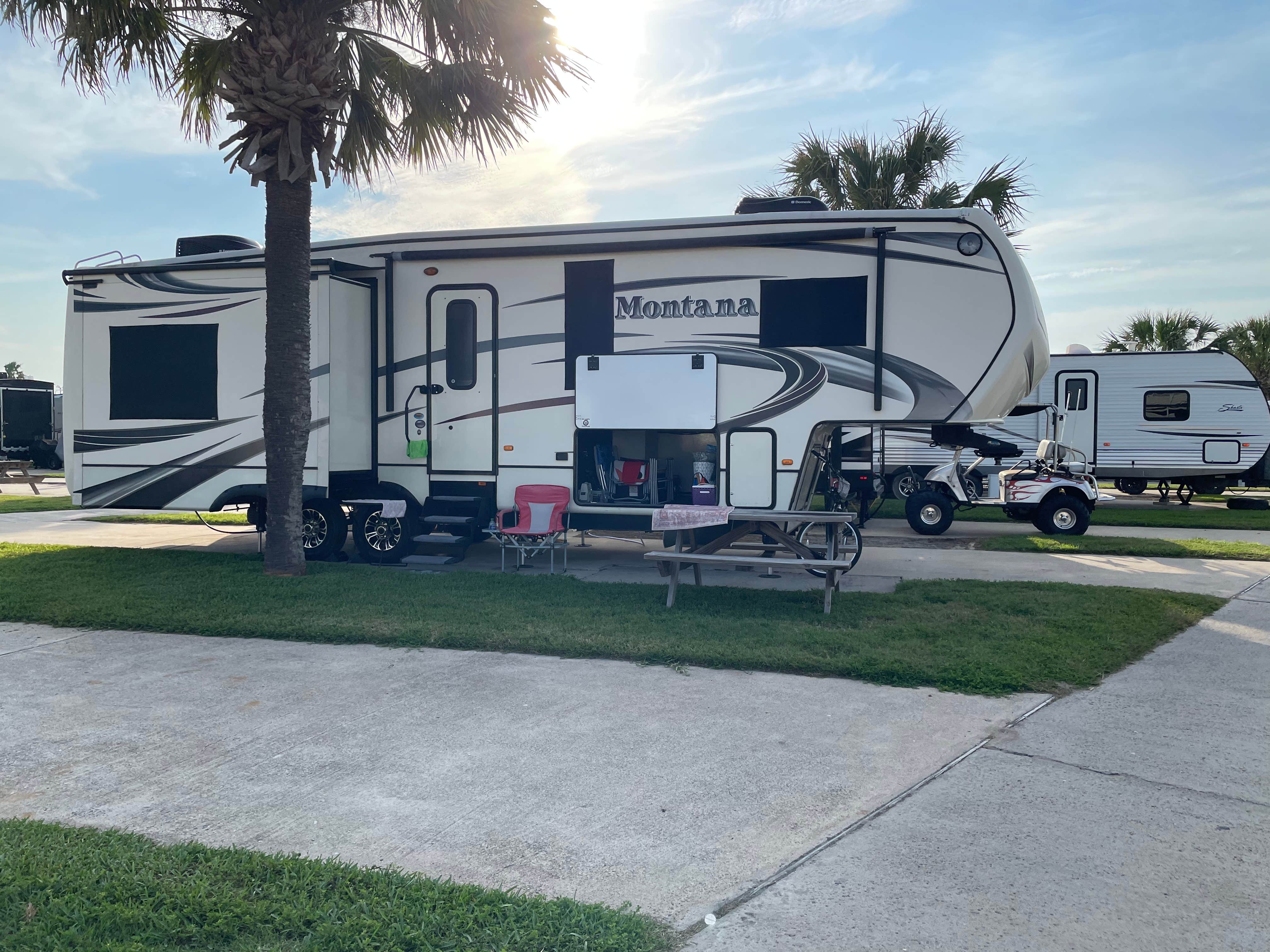 kelly W.'s photo of rv camping at Island RV Resort near Corpus Christi, TX