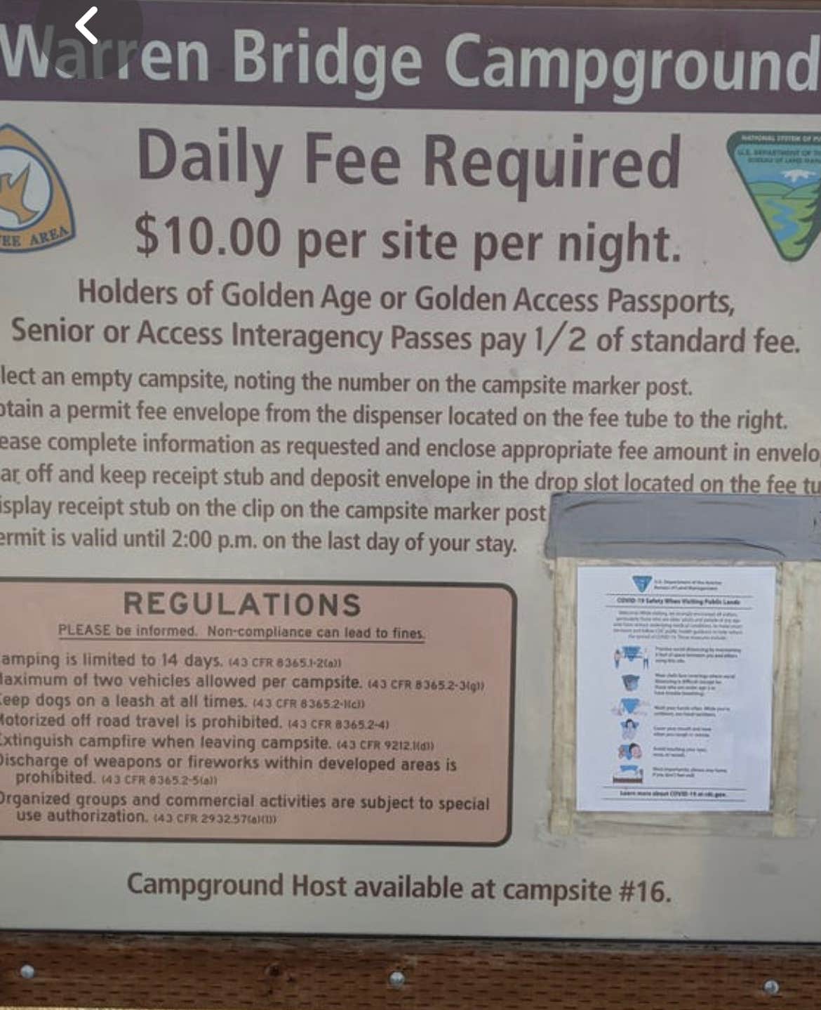 Camper-submitted photo at Warren Bridge Campground and Picnic Area near Daniel, WY