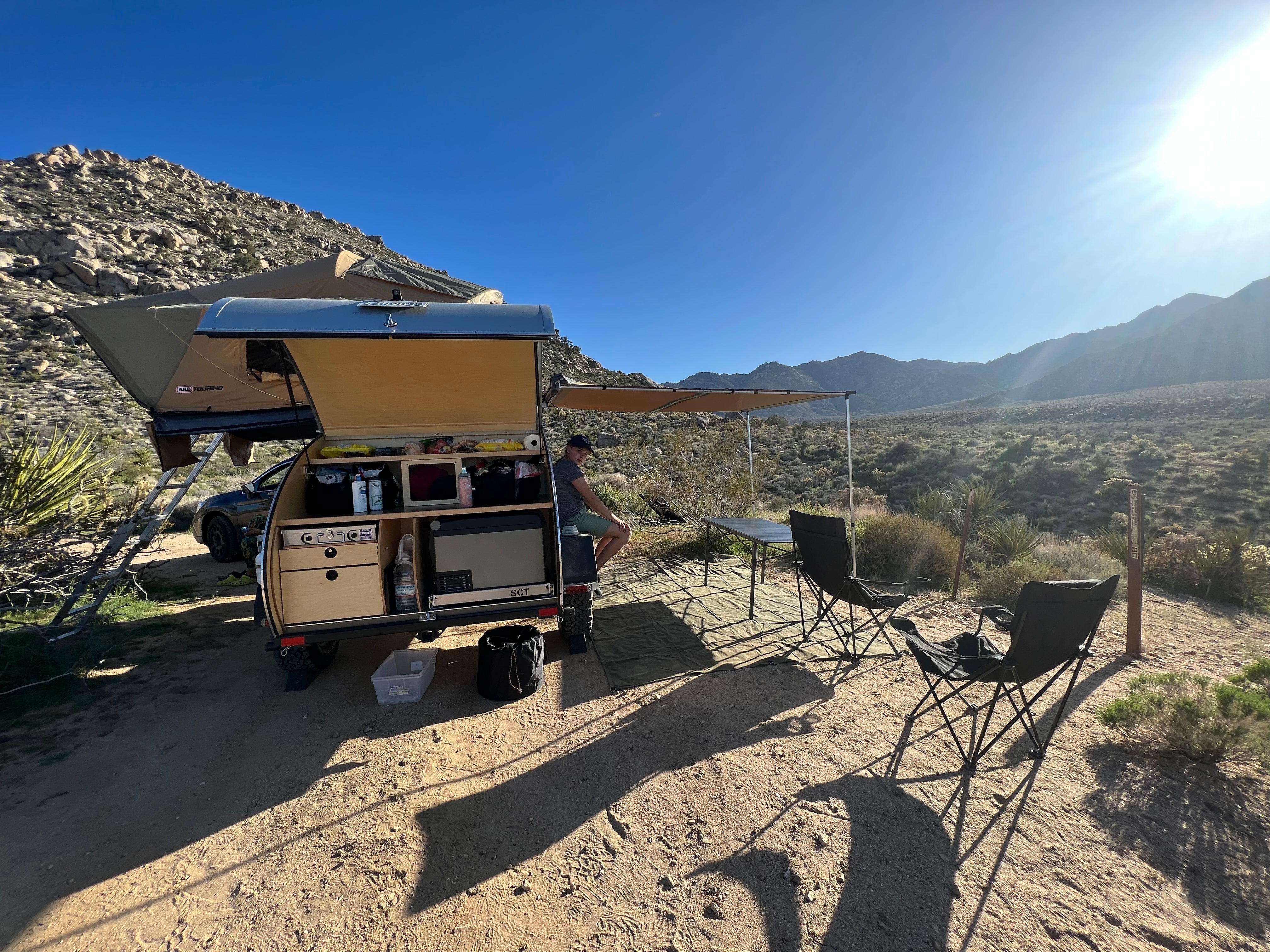 Camper submitted image from Granite Pass Dispersed Roadside Camping — Mojave National Preserve - 1