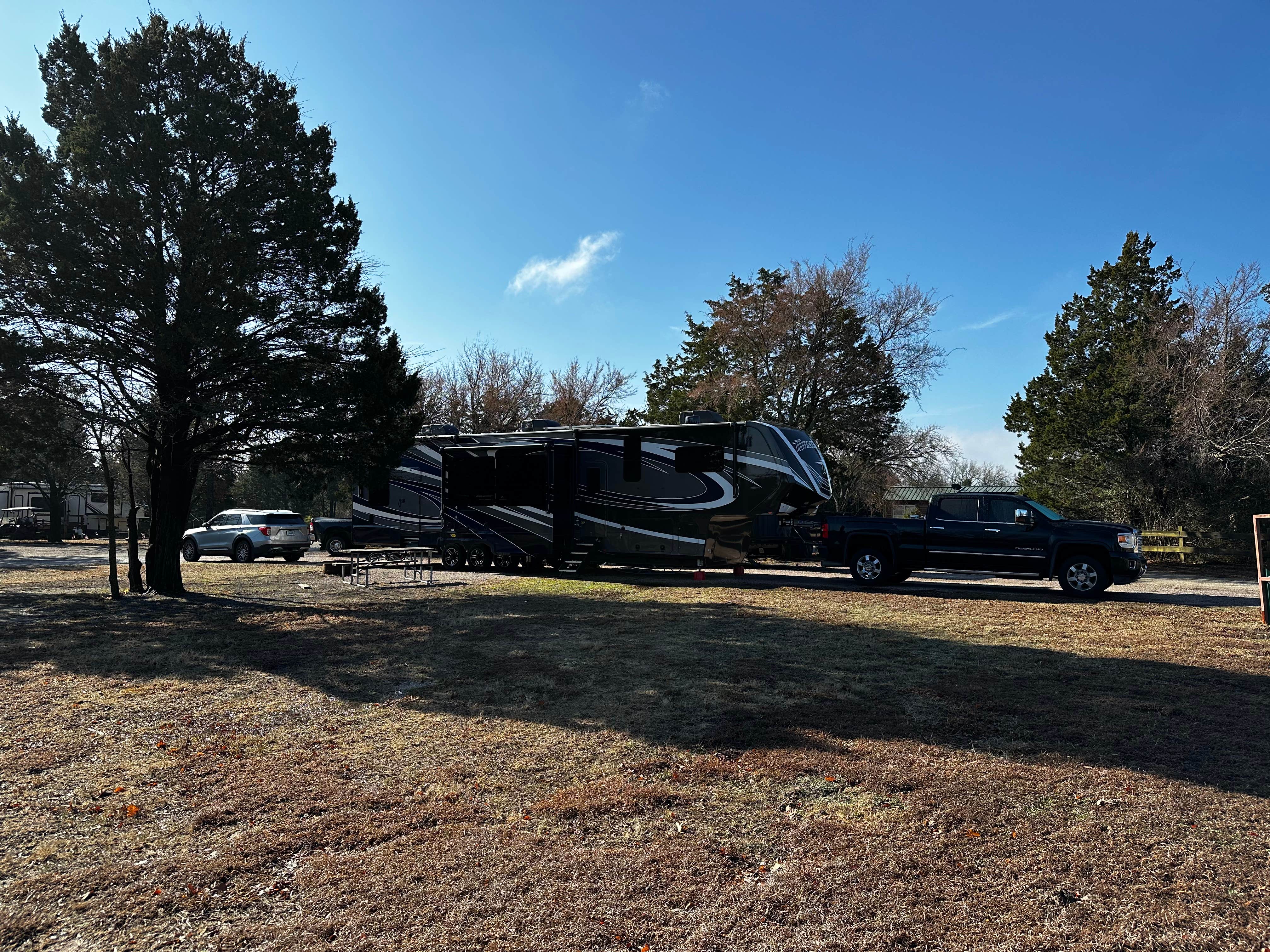 Rachel P.'s photo of rv camping at Thousand Trails Lake Texoma near Marietta, OK
