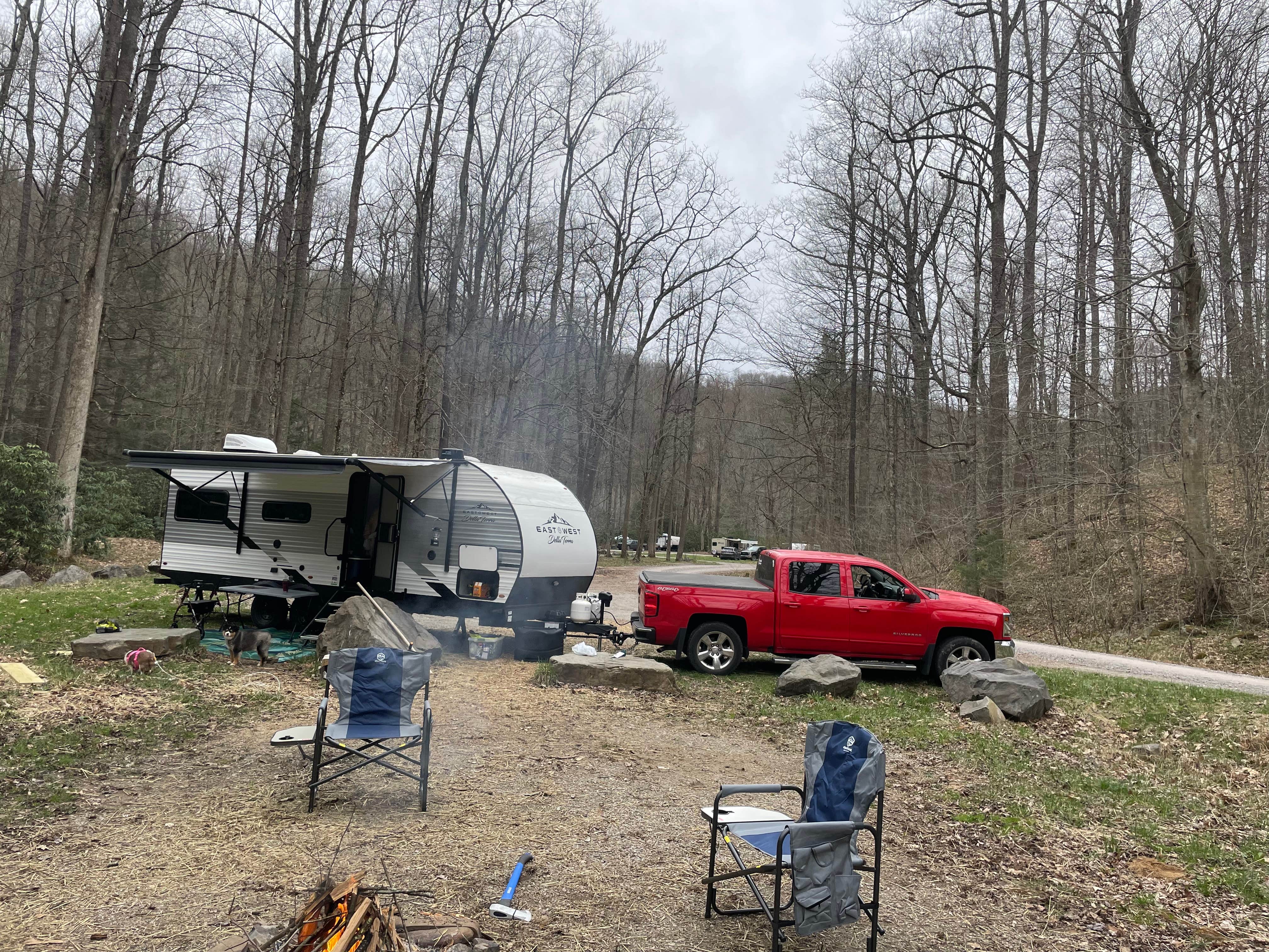 joe W.'s photo of a dispersed camping area at Lower Glady Dispersed Campground near Masontown, WV