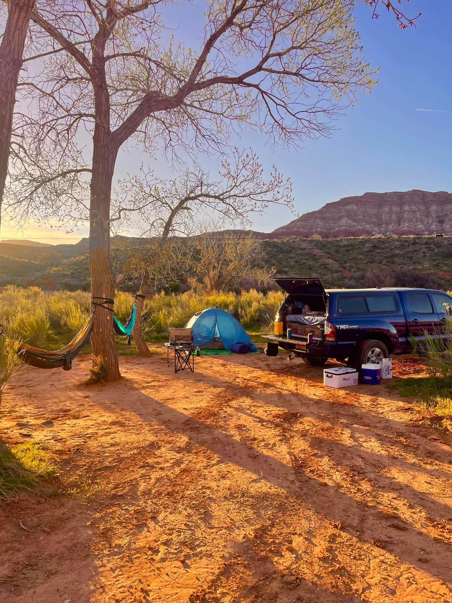 victoria's photo of a dispersed camping area at North Creek Dispersed Camping near Cedar City, UT