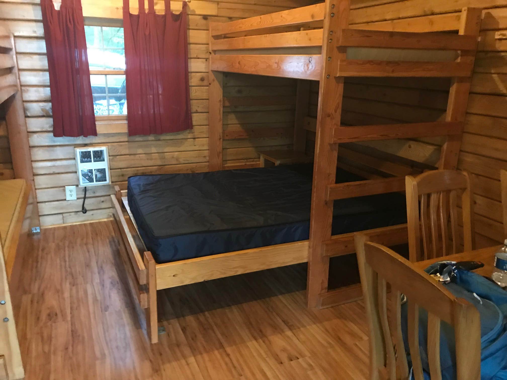 Jen V.'s photo of glamping accommodations at Gifford Pinchot State Park Campground near Stewartstown, PA