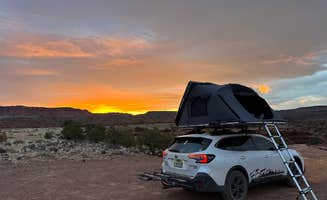 Vinny D.'s photo of a dispersed camping area at Capitol Reef Dispersed Camping near Fremont, UT
