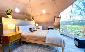 Branch Out Glamping's photo of glamping accommodations at Glamping Remote near Atlanta, TX