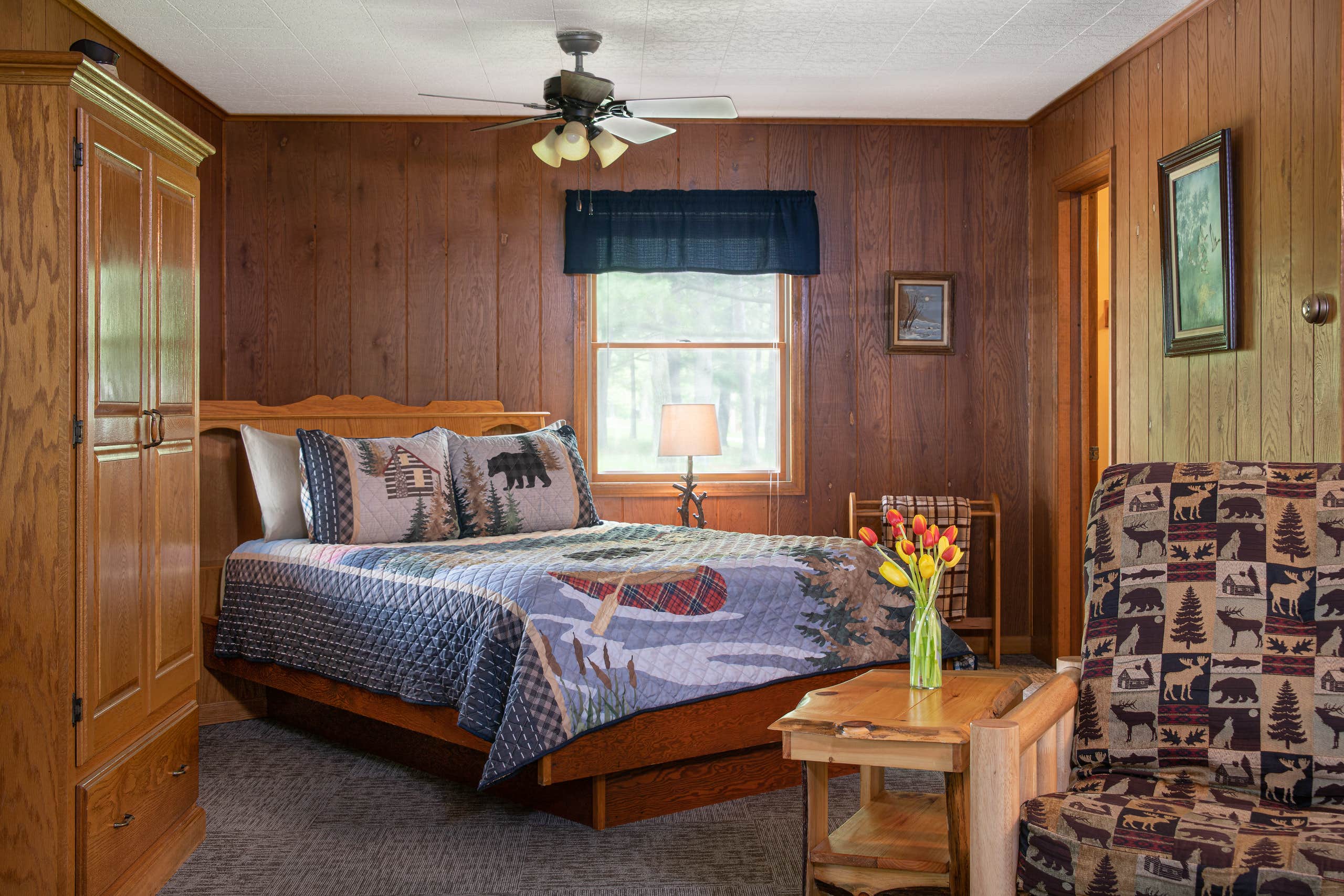 Camper-submitted photo at Kishauwau Cabins near Streator, IL