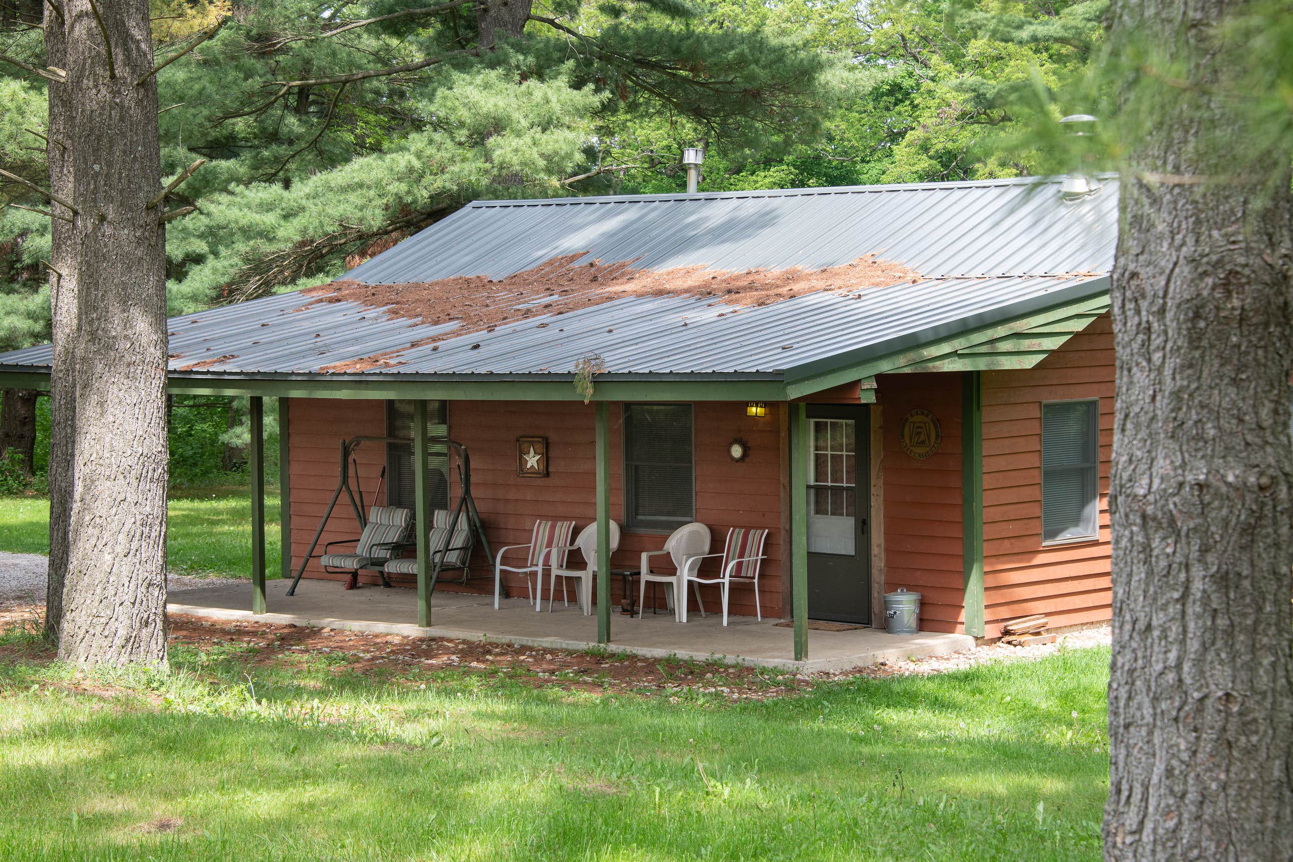 Terisa K.'s photo of a cabin at Kishauwau Cabins near Somonauk, IL