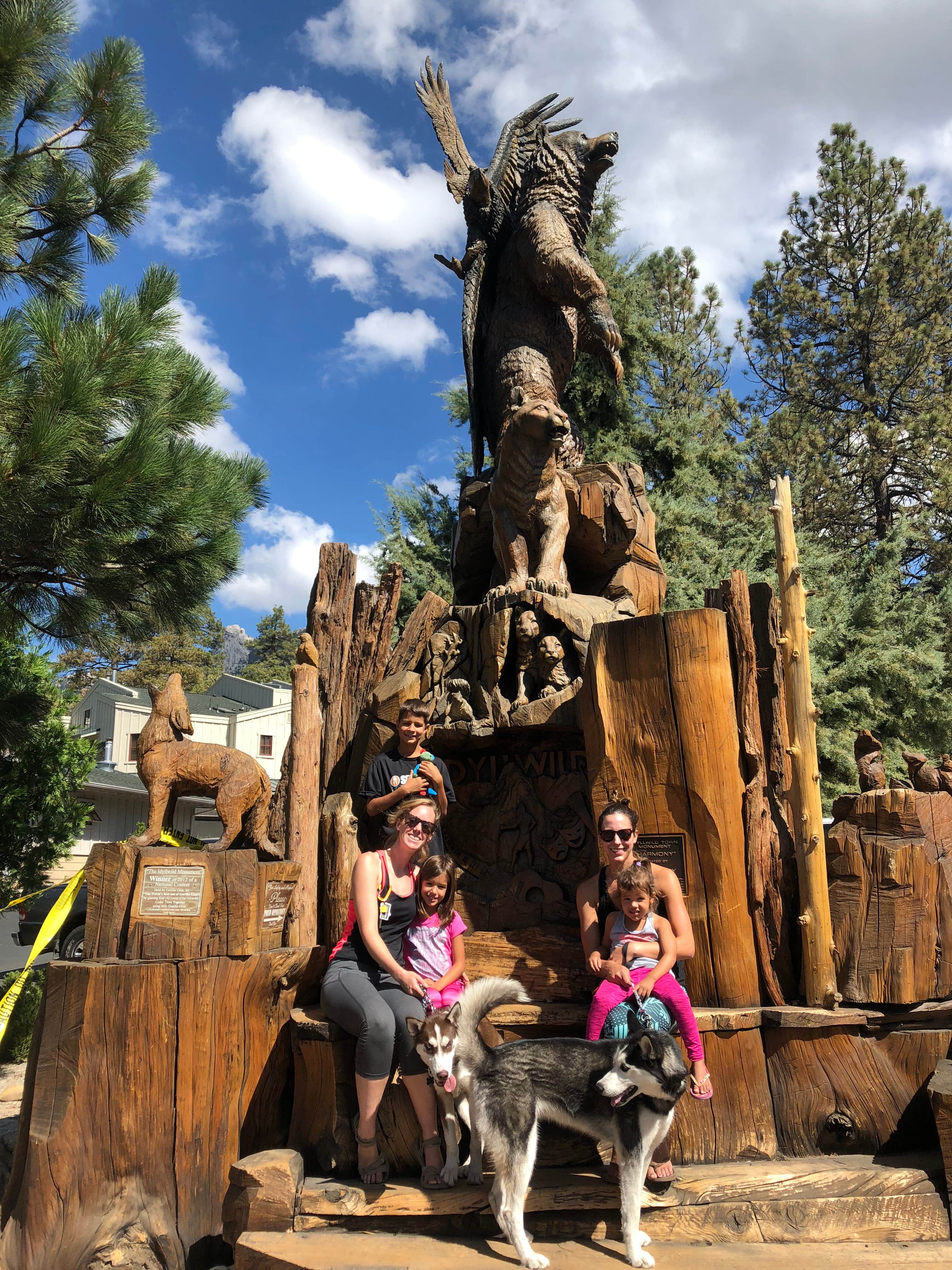 Brittany N.'s photo of camping with pets at Stone Creek Campground — Mount San Jacinto State Park near Idyllwild-Pine Cove, CA