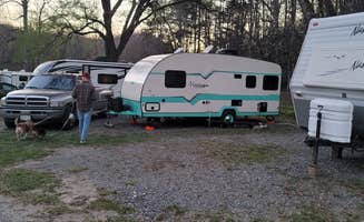 Amanda S.'s photo of camping with pets at Smoky Mountain Meadows Campground near Bryson City, NC