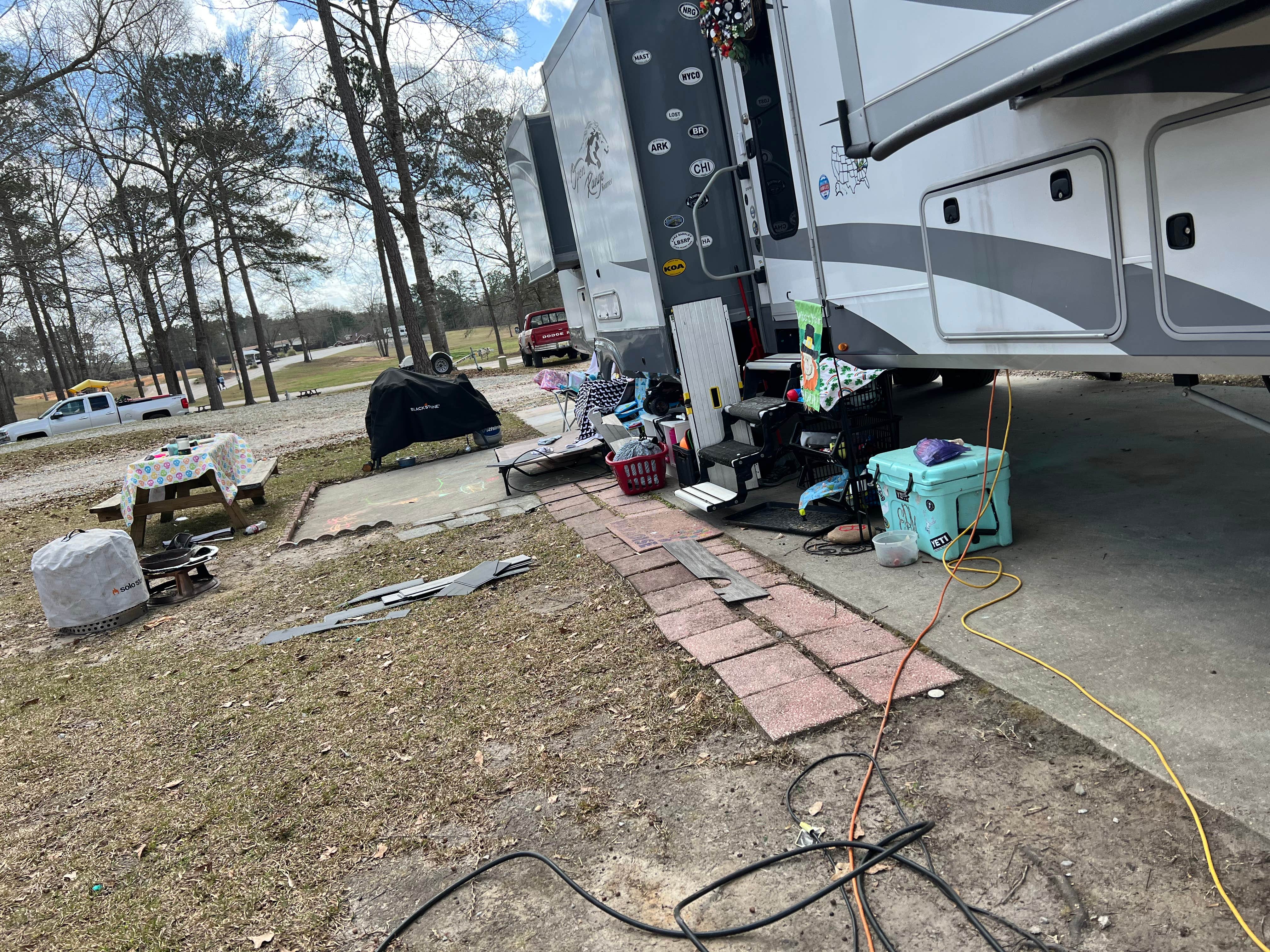 Emily R.'s photo of rv camping at Deer Run RV Park near Clio, AL