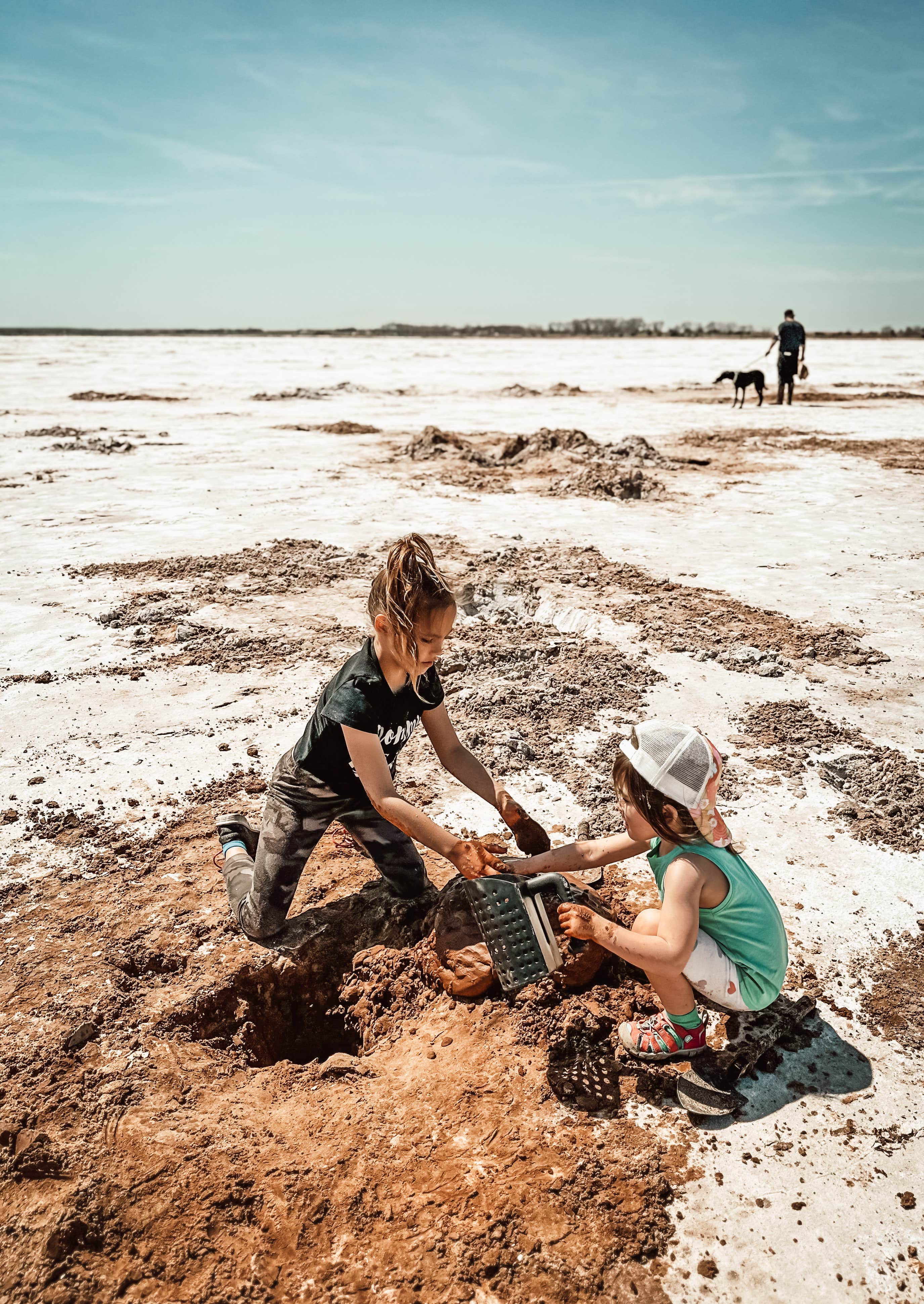 Lynzie T.'s photo of camping with pets at Salt Plains State Park Campground near Jet, OK