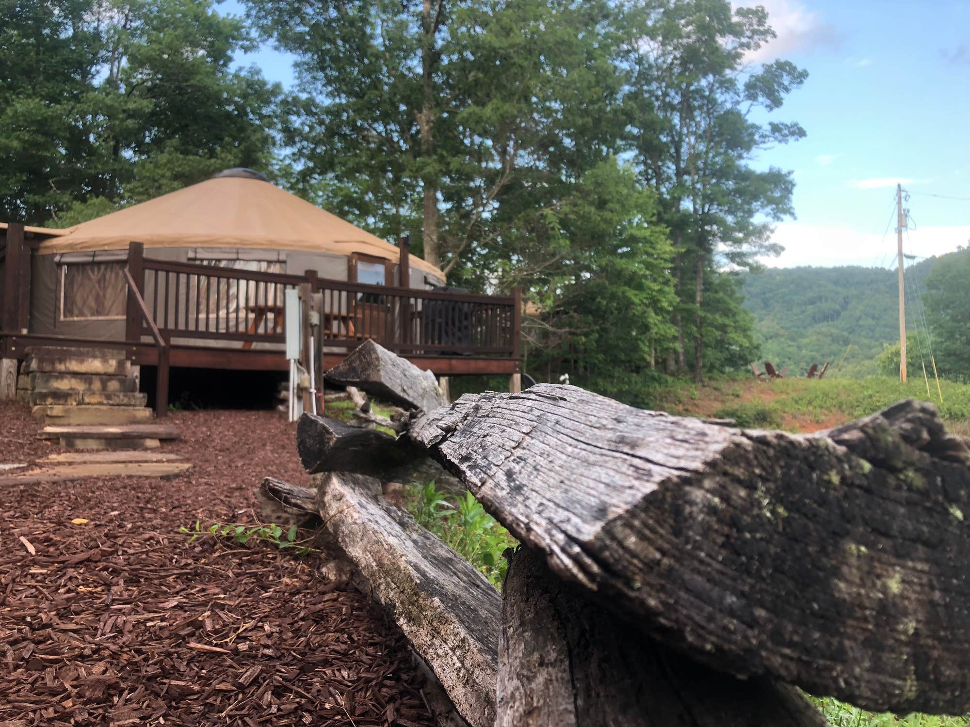 Camper submitted image from Sky Ridge Yurts - 1