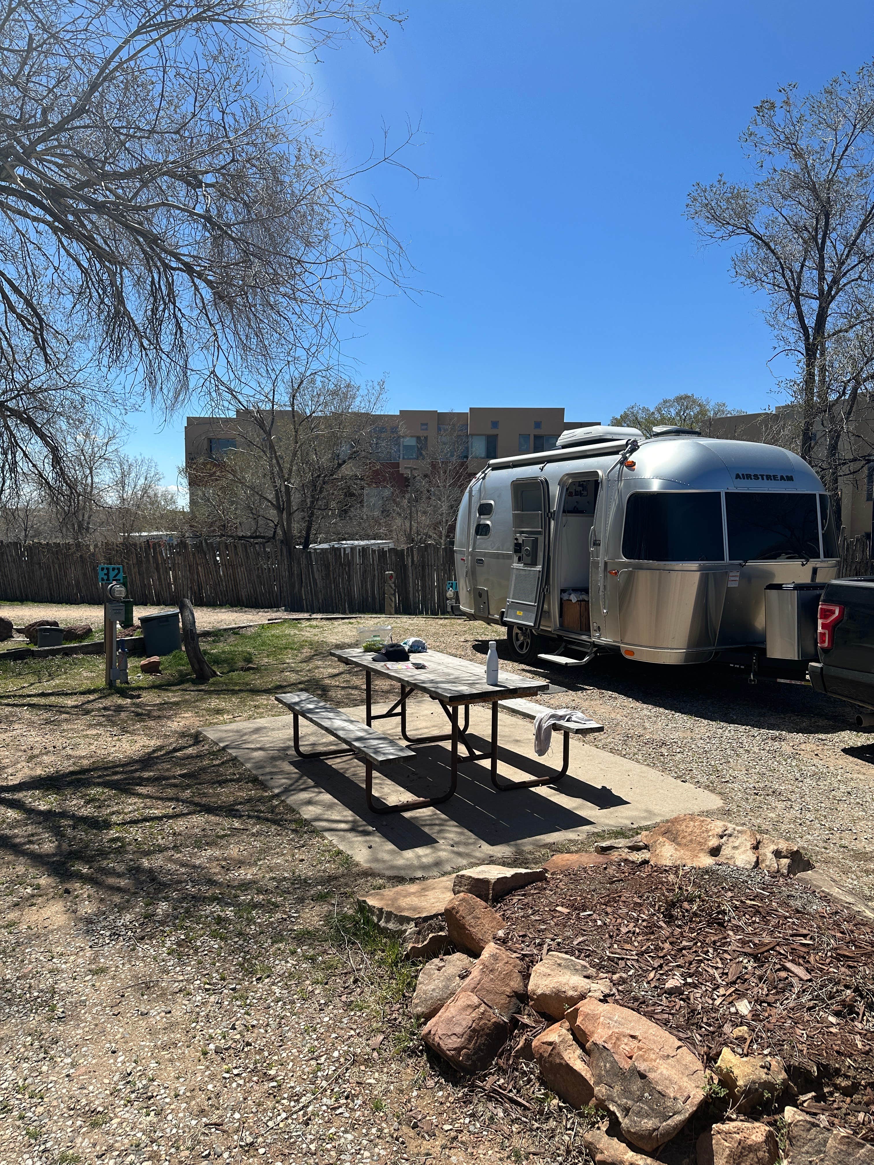 Christian D.'s photo of rv camping at Los Sueños de Santa Fe RV Park & Campground near Santa Fe National Forest