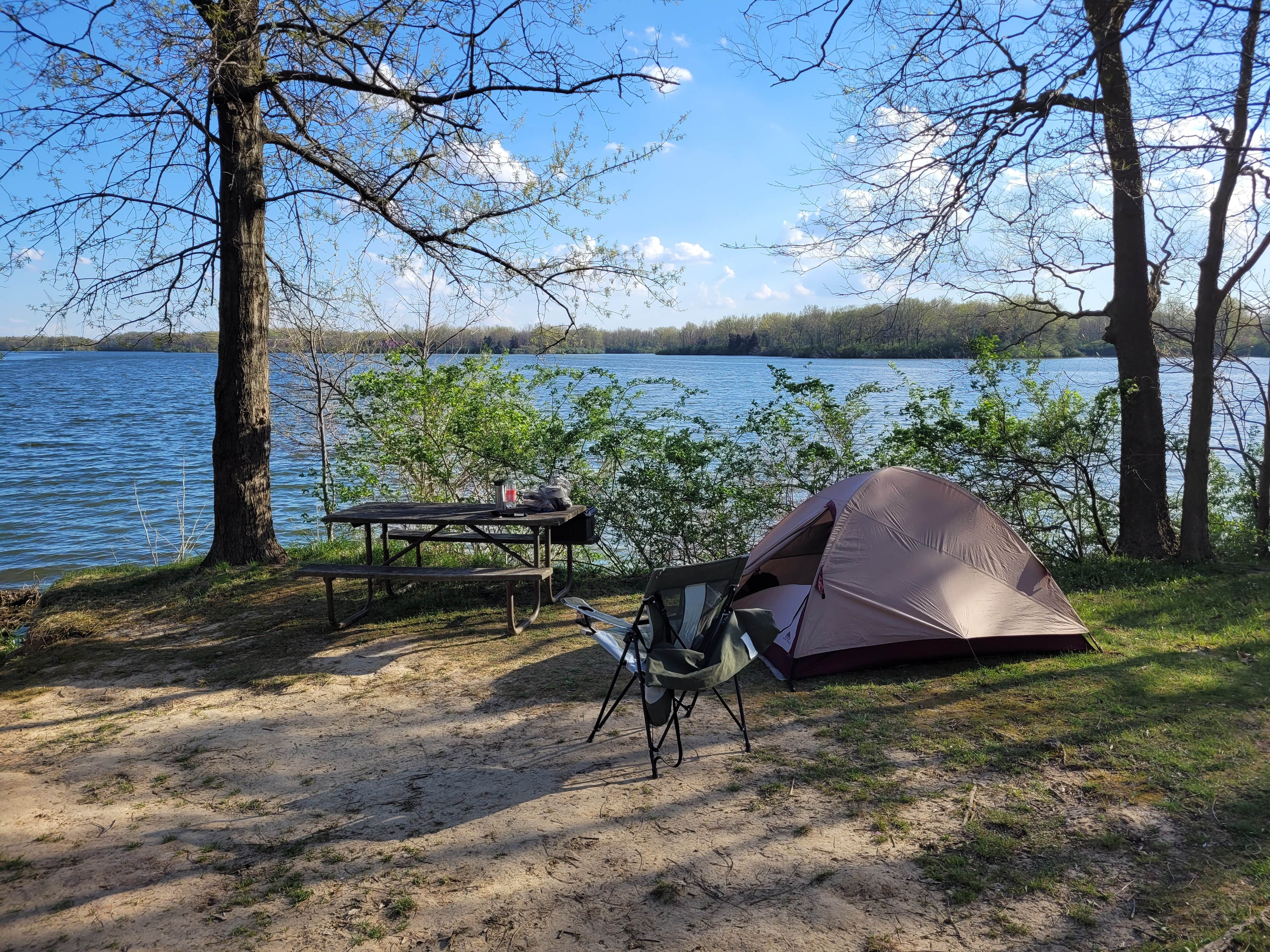 Mike G.'s photo at Sangchris Lake State Park Campground near Williamsville, IL