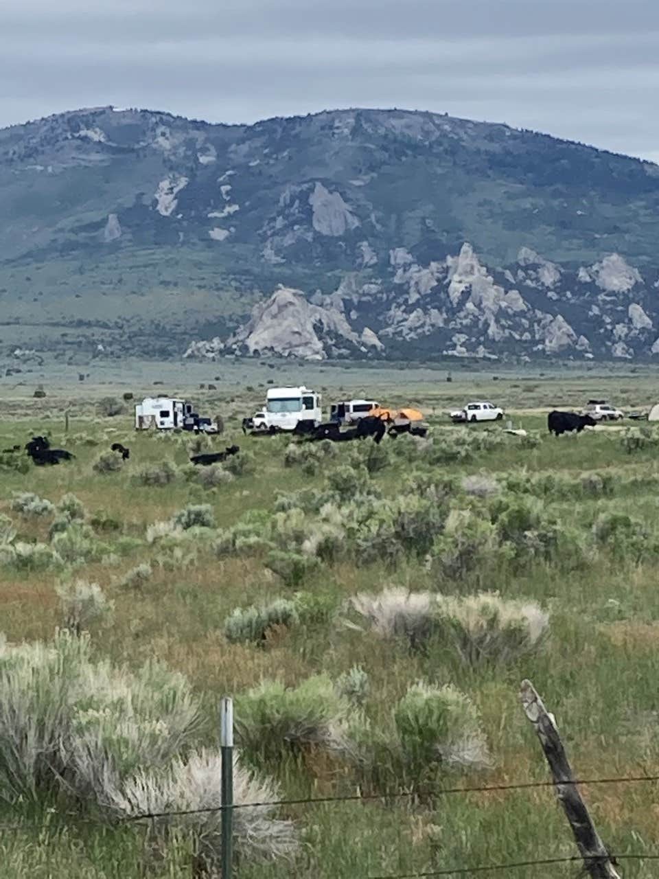 Camper-submitted photo at City of Rocks Camp and Climb near Park Valley, UT