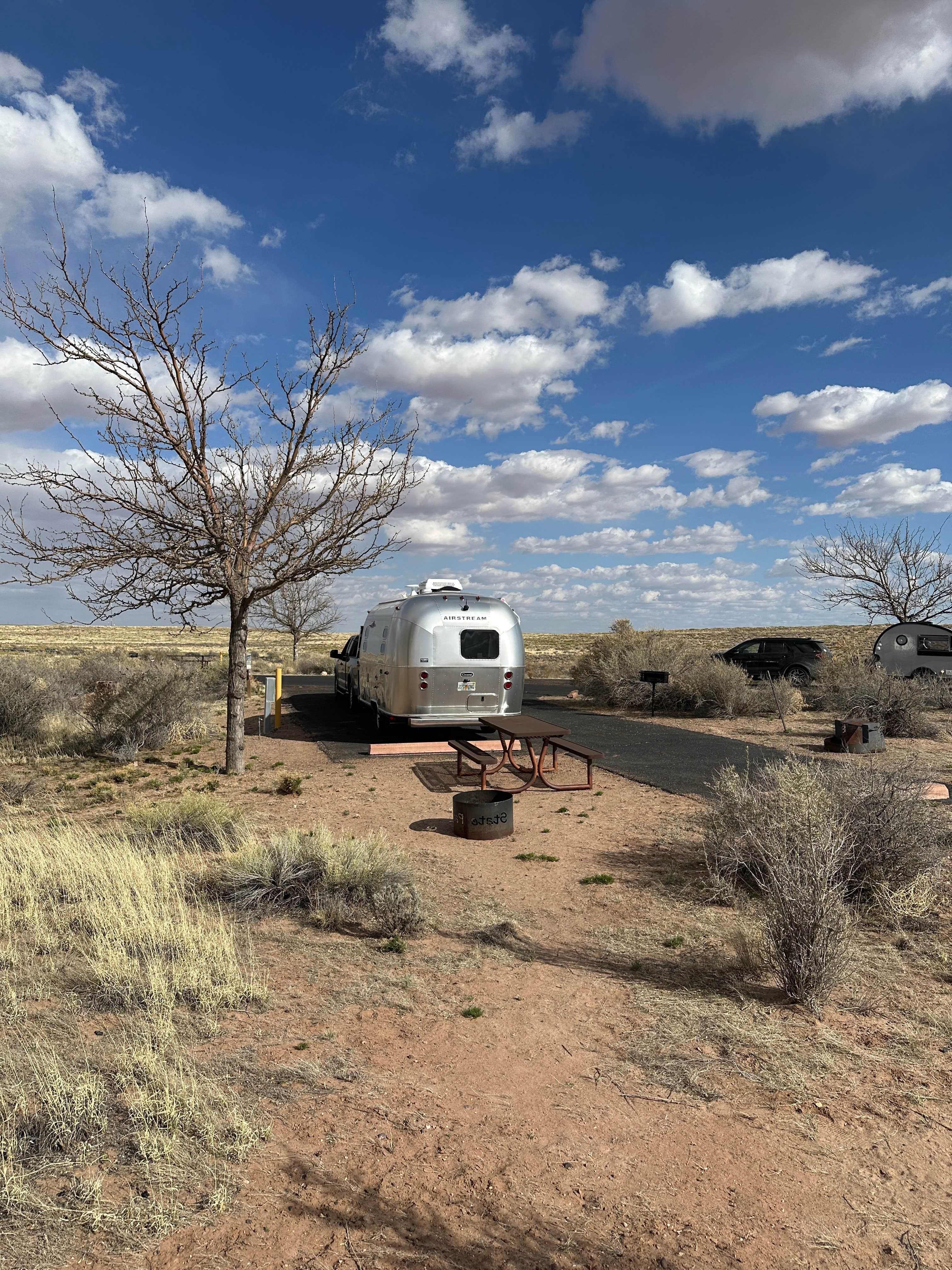 Christian D.'s photo of rv camping at Homolovi State Park Campground near Winslow, AZ