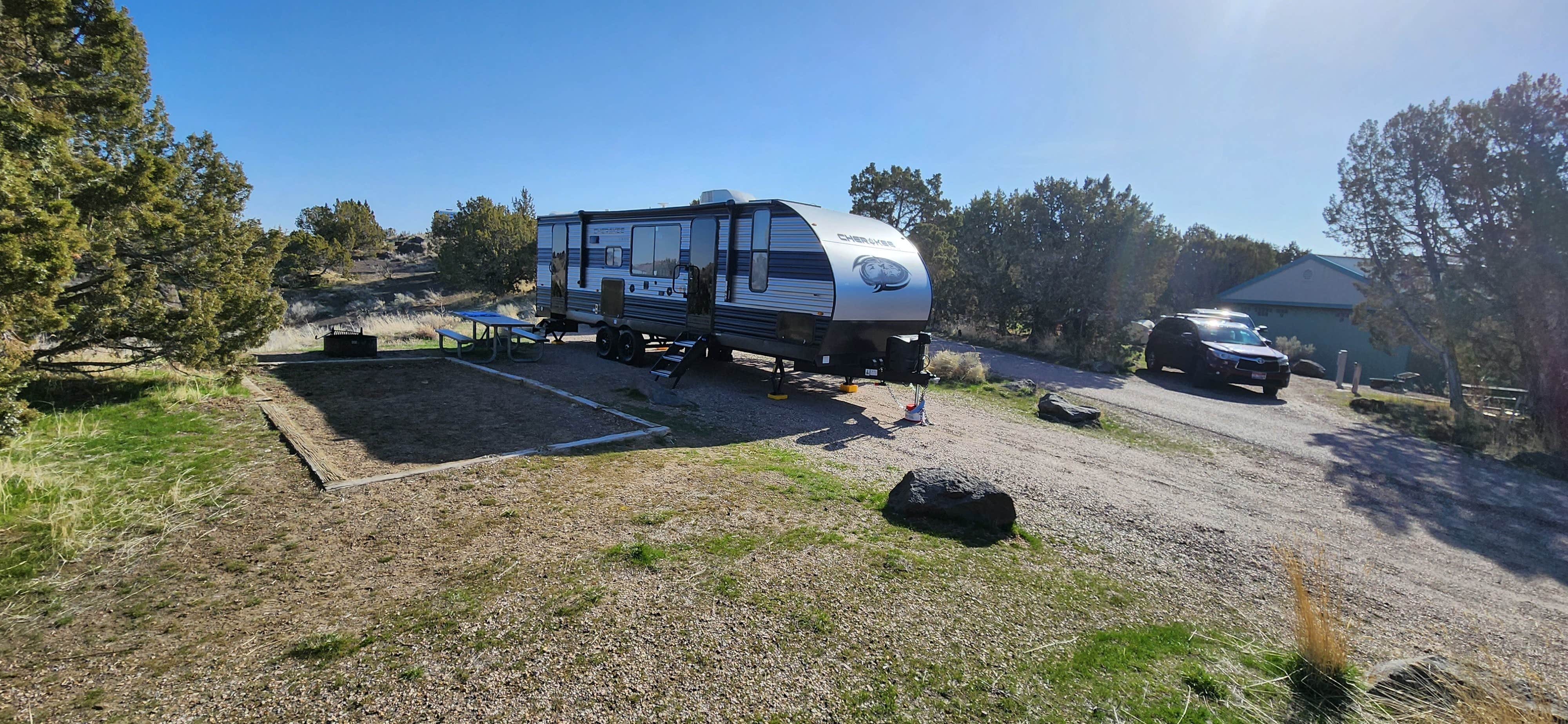 Jeremy H.'s photo of rv camping at Massacre Rocks State Park Campground near Rockland, ID
