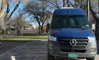 Rowan B.'s photo of camping with pets at Trailer Ranch RV Resort near Santa Fe National Forest