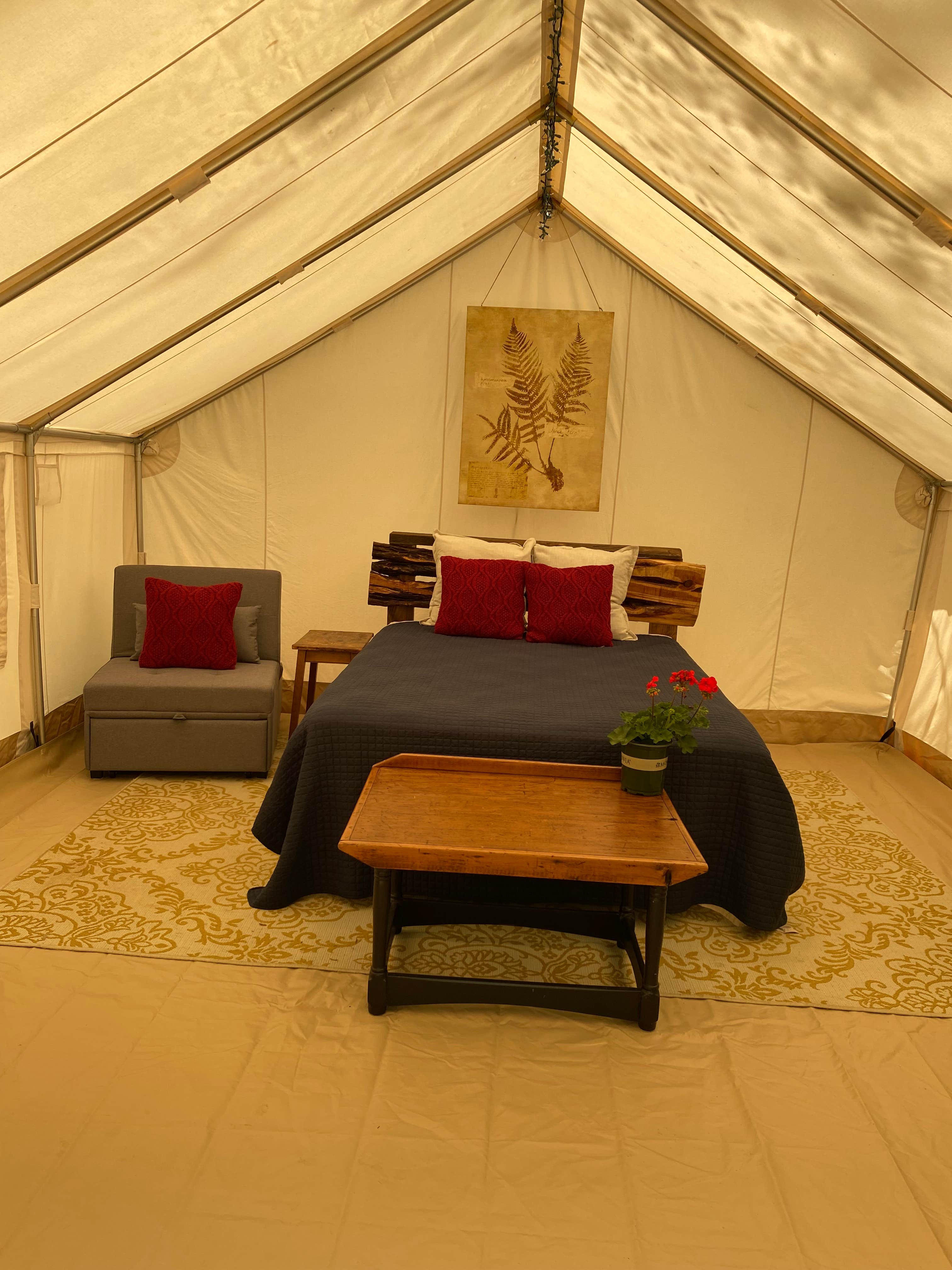 steve S.'s photo of glamping accommodations at Pap's Glamp on Lake Hartwell near Lavonia, GA