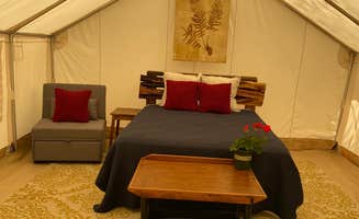 steve S.'s photo of glamping accommodations at Pap's Glamp on Lake Hartwell near Abbeville, SC