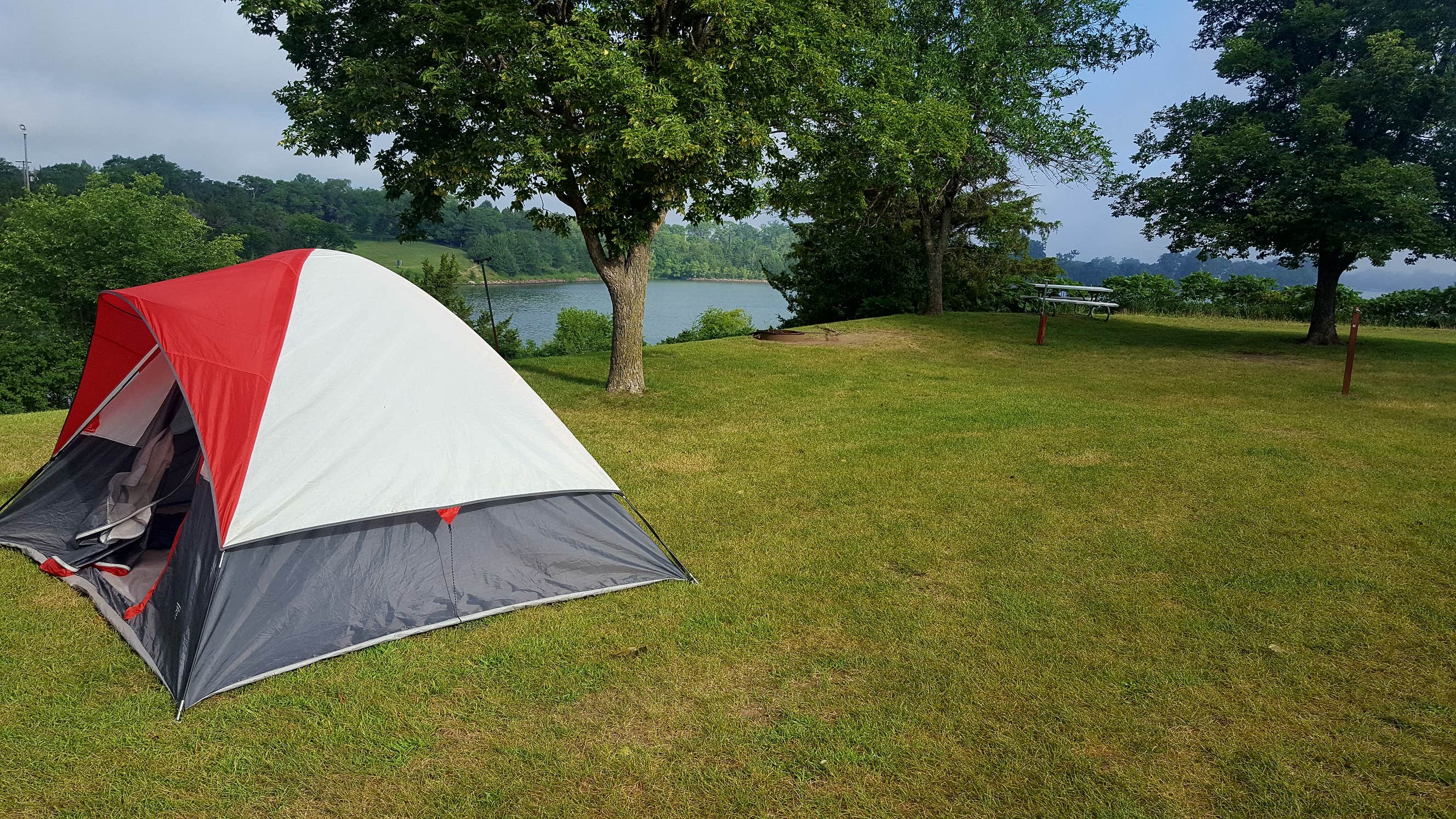 Camper submitted image from Lake Mitchell Campground - 2