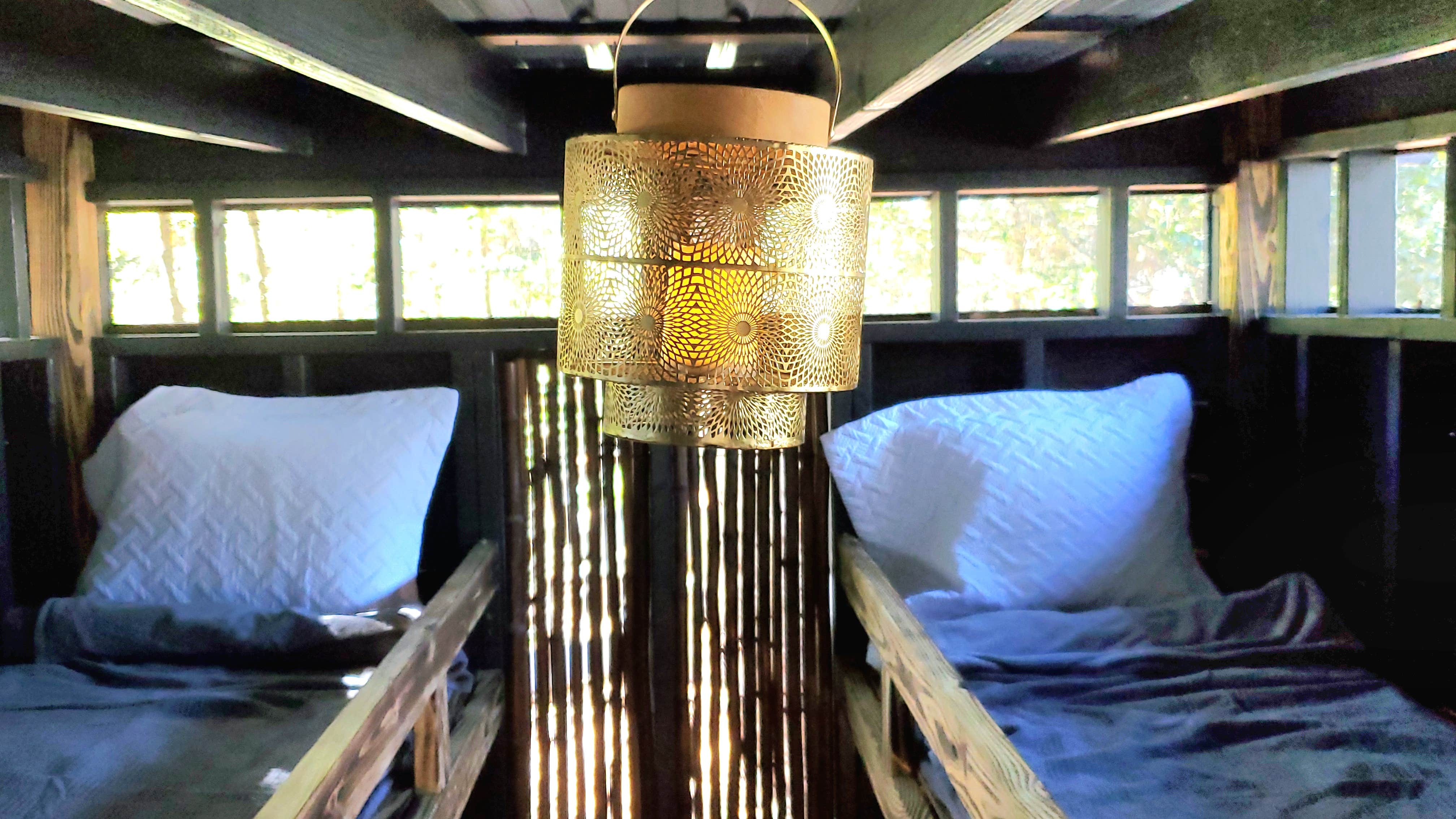 J B.'s photo of glamping accommodations at Zen Rustic Tiny Cabin - PERMANENTLY CLOSED near Shalimar, FL