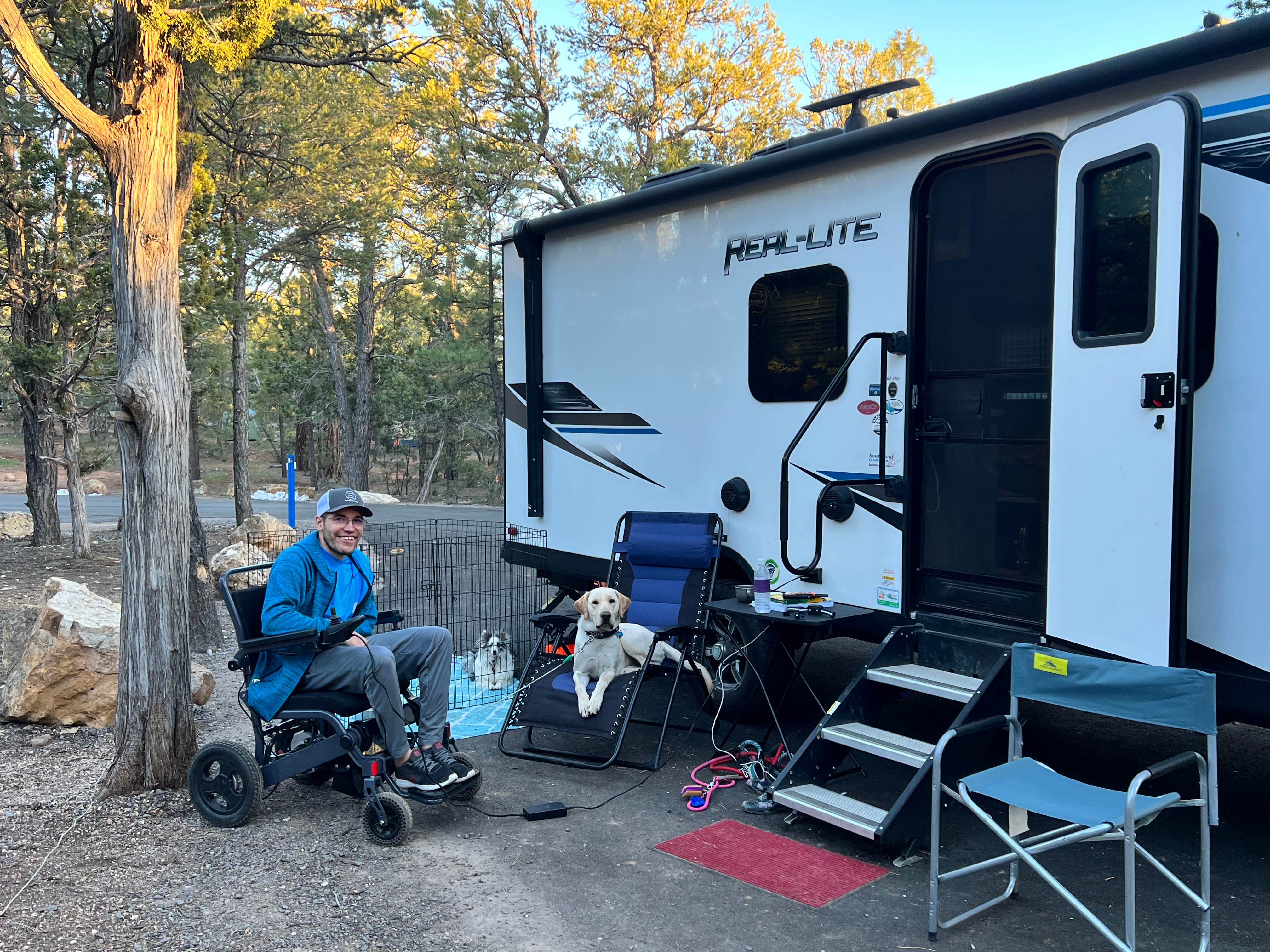 Maggie  C.'s photo of camping with pets at Mather Campground — Grand Canyon National Park in Arizona
