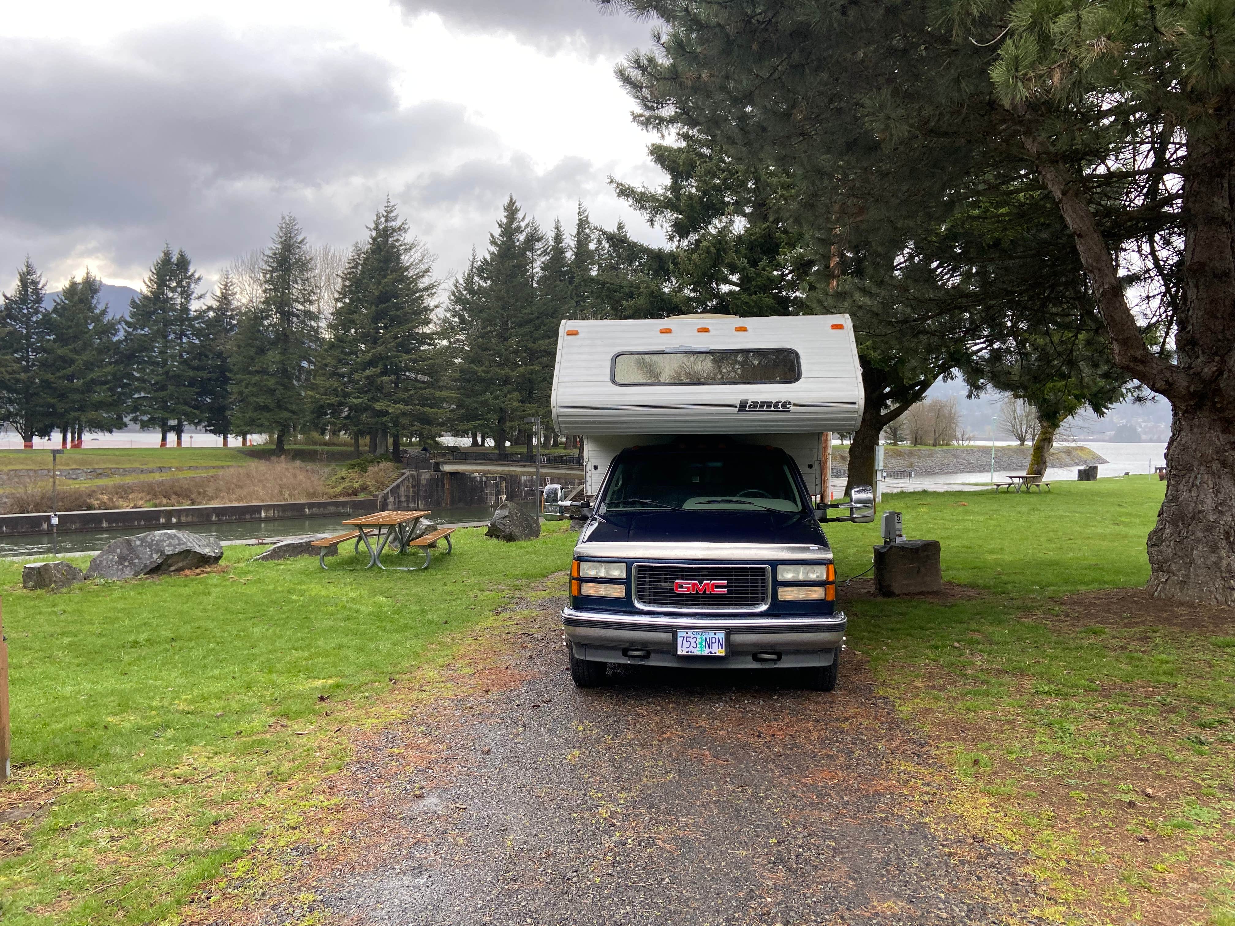 Camper-submitted photo at Port of Cascade Locks Campground near North Bonneville, WA