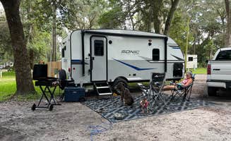 Tim H.'s photo of camping with pets at Hillsborough River State Park Campground near Dover, FL