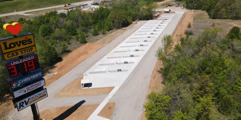 Camper submitted image from Love's RV Hookup-Vian OK 120