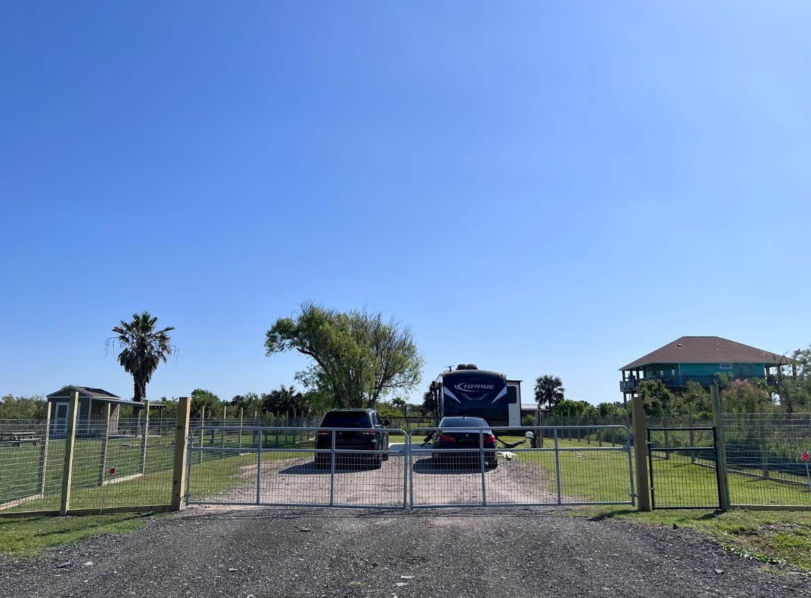 Camping near Bolivar Peninsula RV Park: Beach RV Camp Site- Pelican Perch, Port Bolivar, Texas
