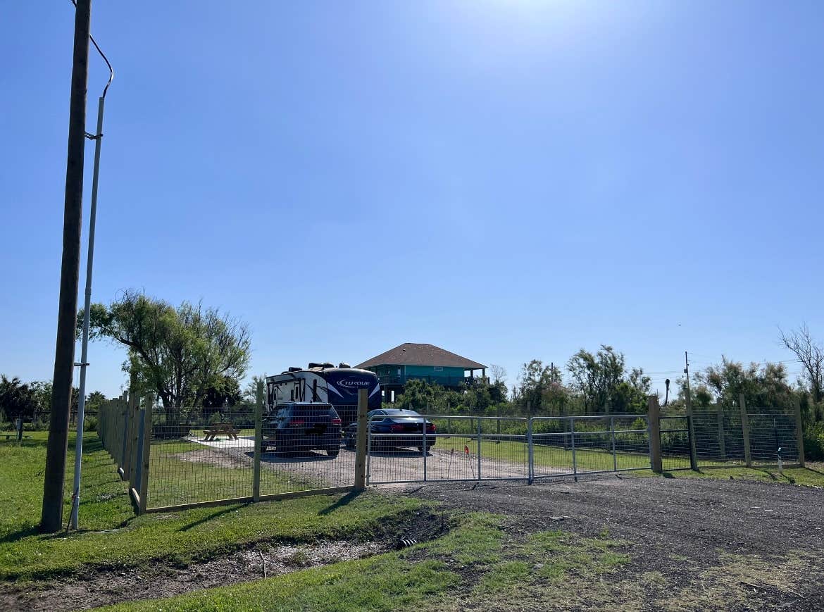 Camper-submitted photo at Beach RV Camp Site- Pelican Perch near La Porte, TX