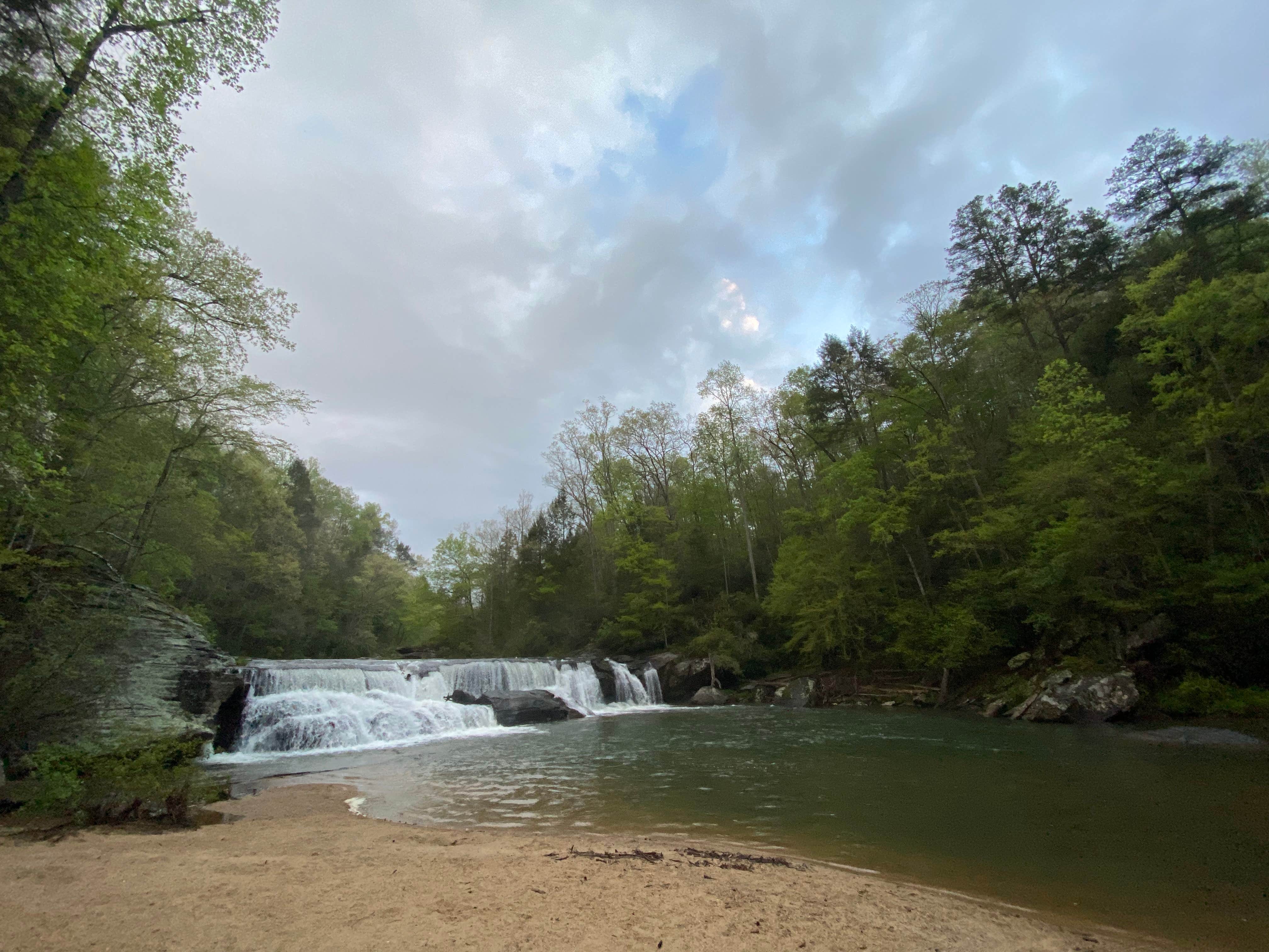 Camper submitted image from Riley Moore Falls Campsite - 2