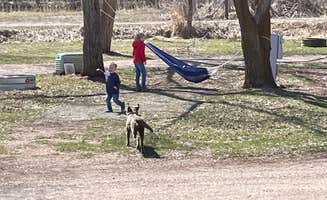 Rara  B.'s photo of camping with pets at Como Springs RV Park near Hooper, UT