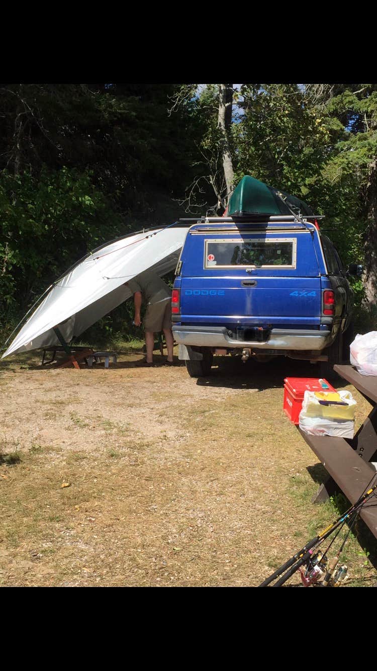 Camper submitted image from Hog Island Point State Forest Campground - 2
