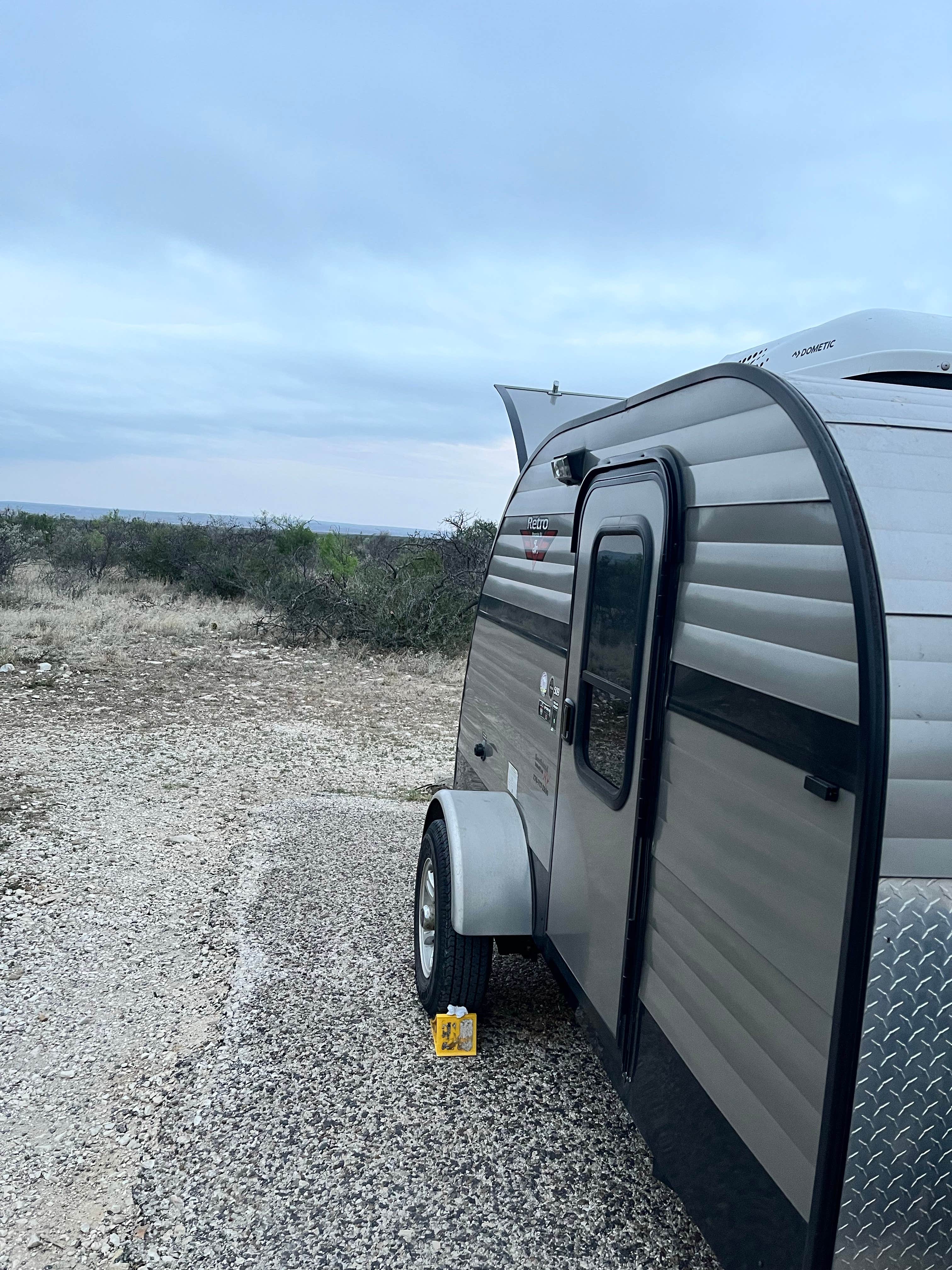 Travels W.'s photo of rv camping at Seminole Canyon State Park Campground near Langtry, TX