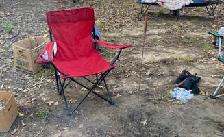 Riley W.'s photo of tent camping at Erwin Park near Lone Oak, TX