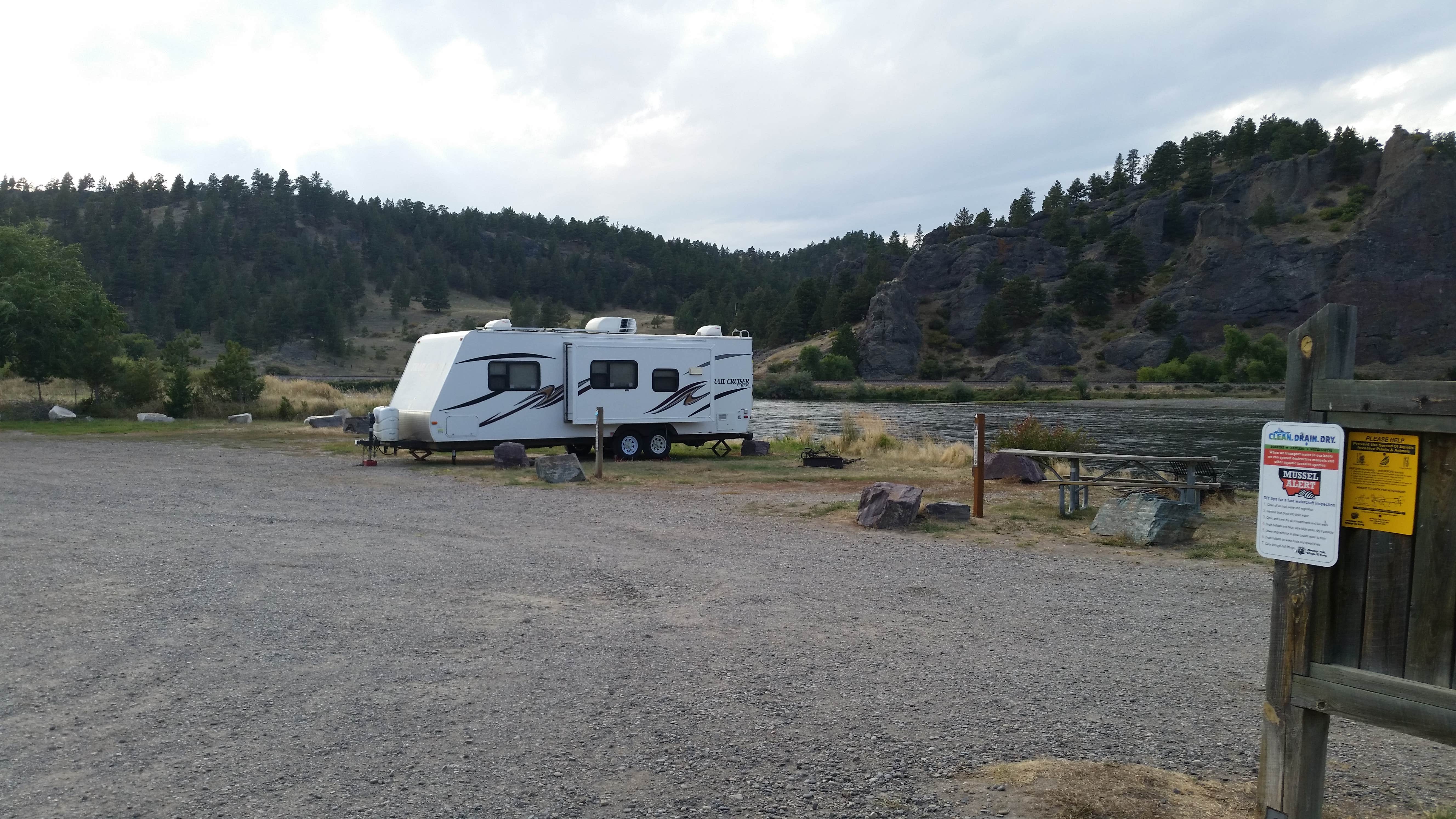 Dexter I.'s photo of rv camping at Stickney Creek Fishing Access Site near Augusta, MT