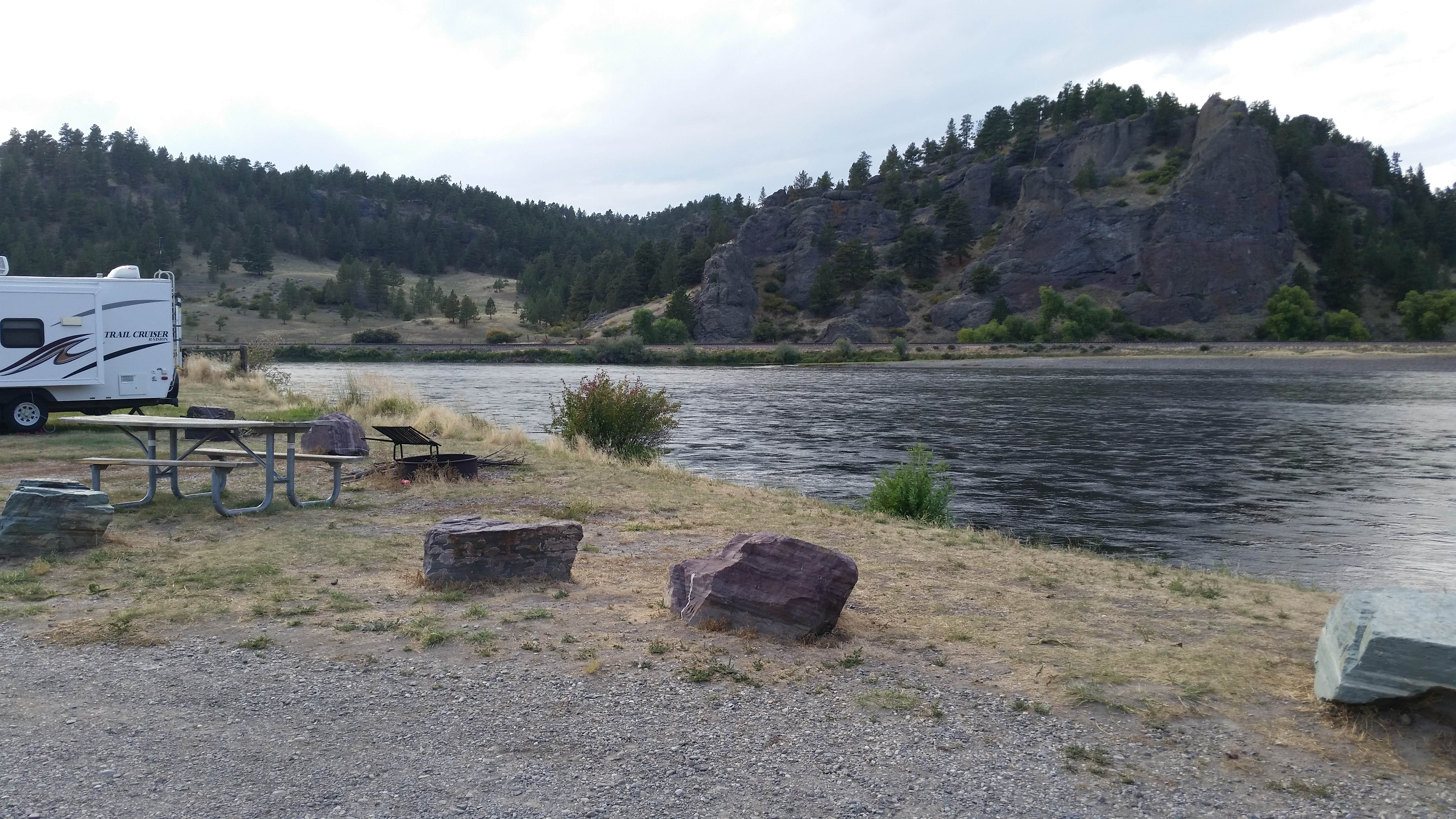 Site 4 and the Missouri River